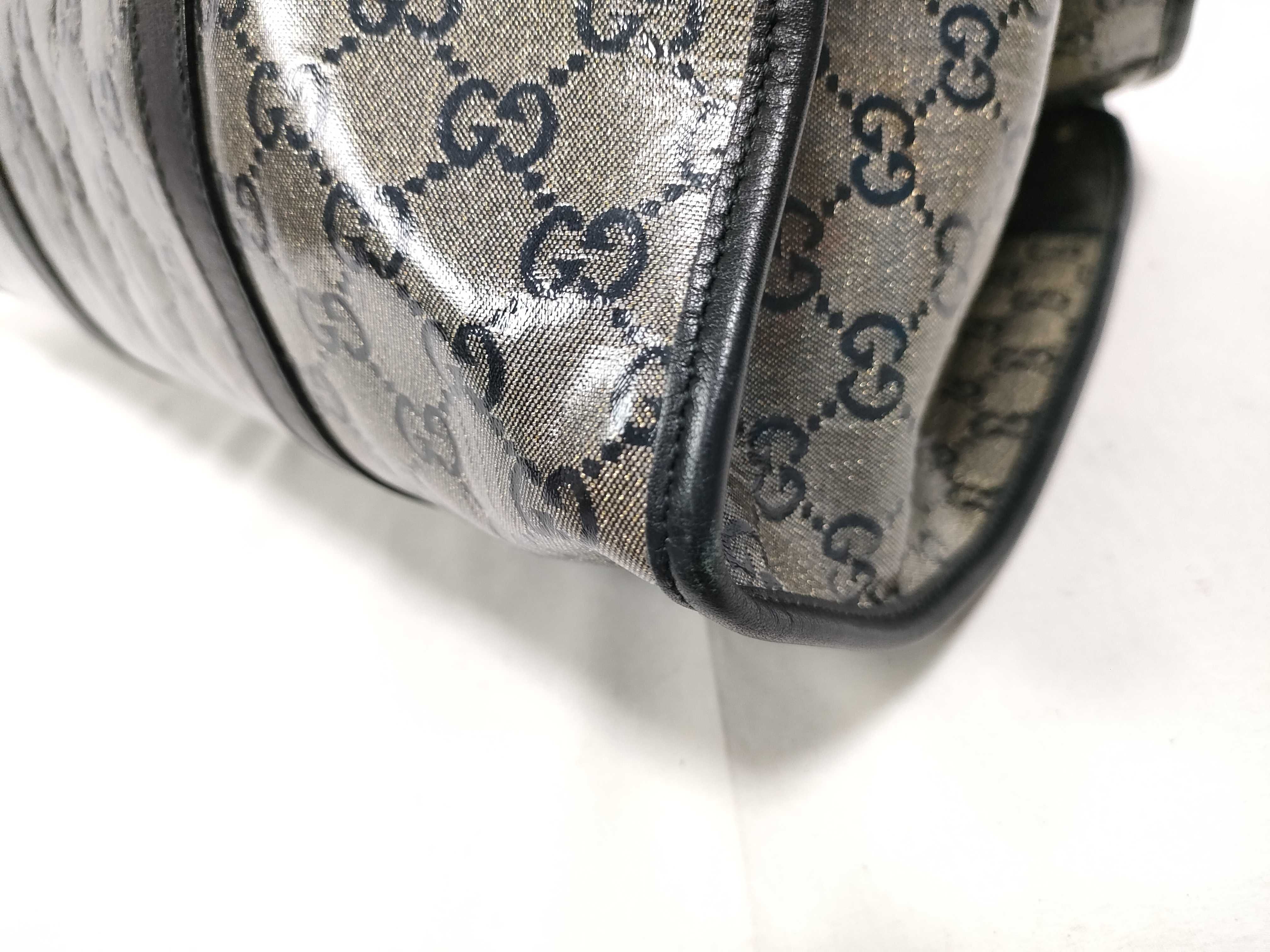 Dark Blue Crystal Leather Vintage Jackie Waist Bag — view 6