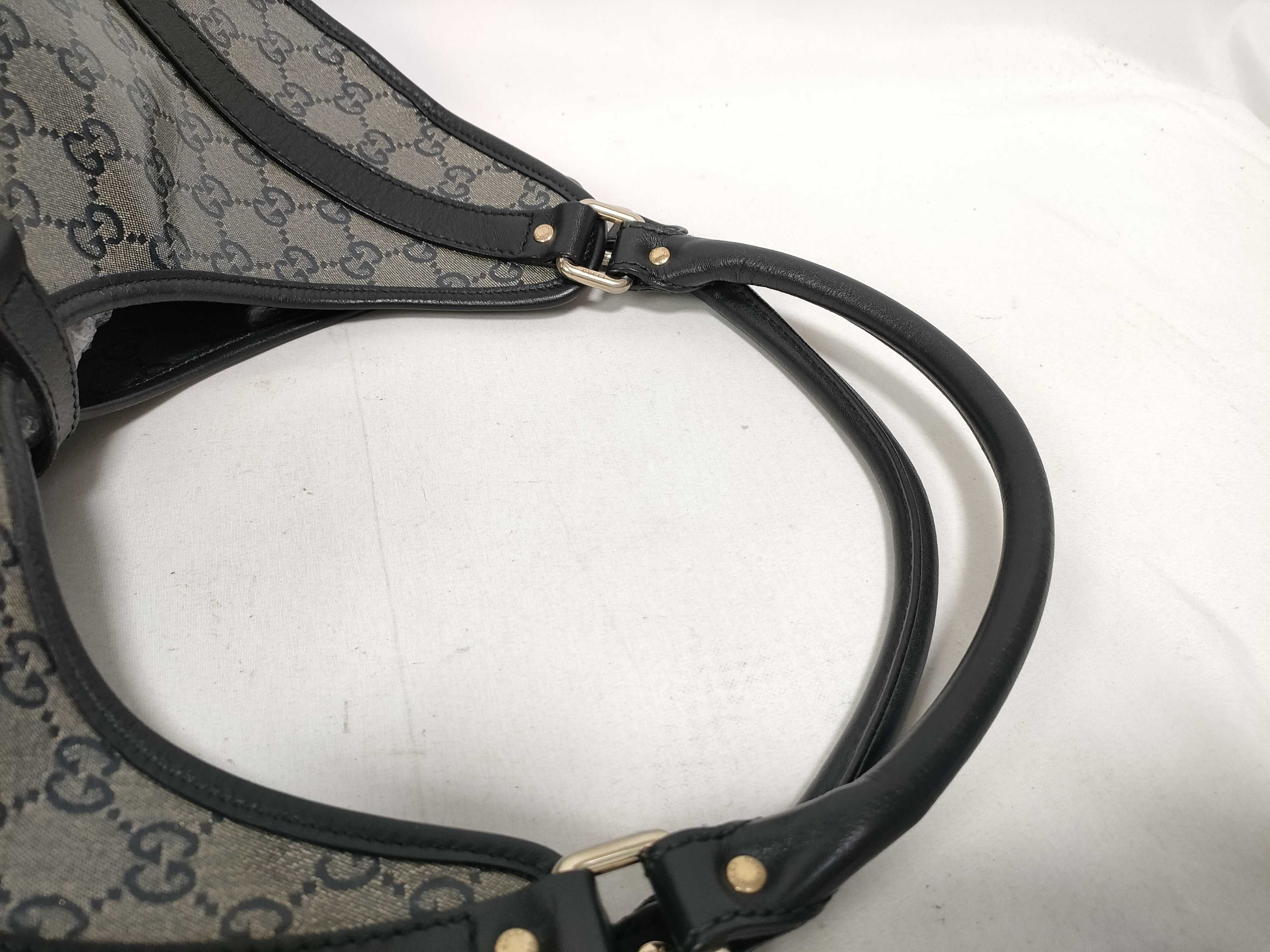Dark Blue Crystal Leather Vintage Jackie Waist Bag — view 8