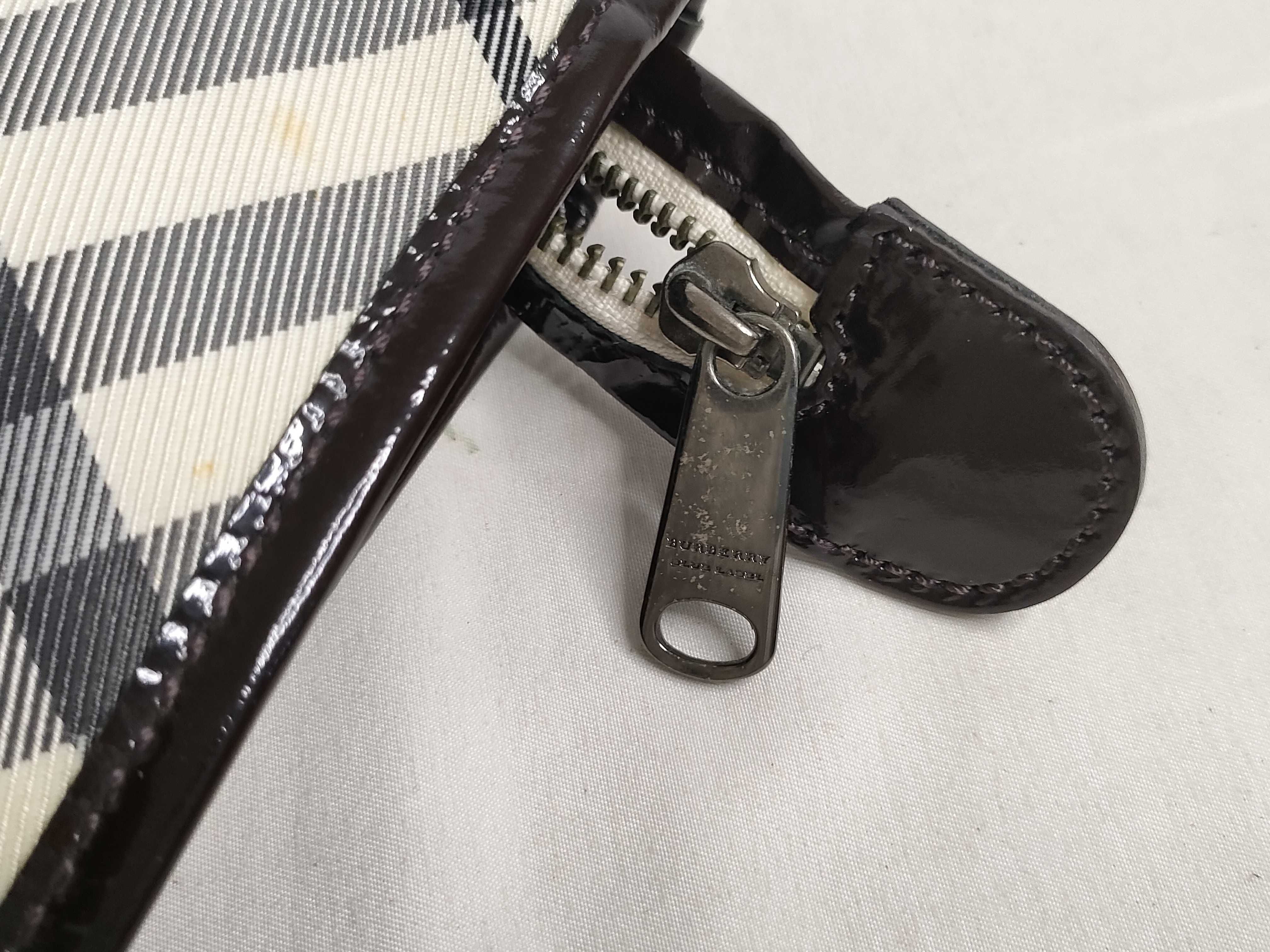 Blue Label Burberry Nova Check Tote Bag Enamel Tote Bag — view 13