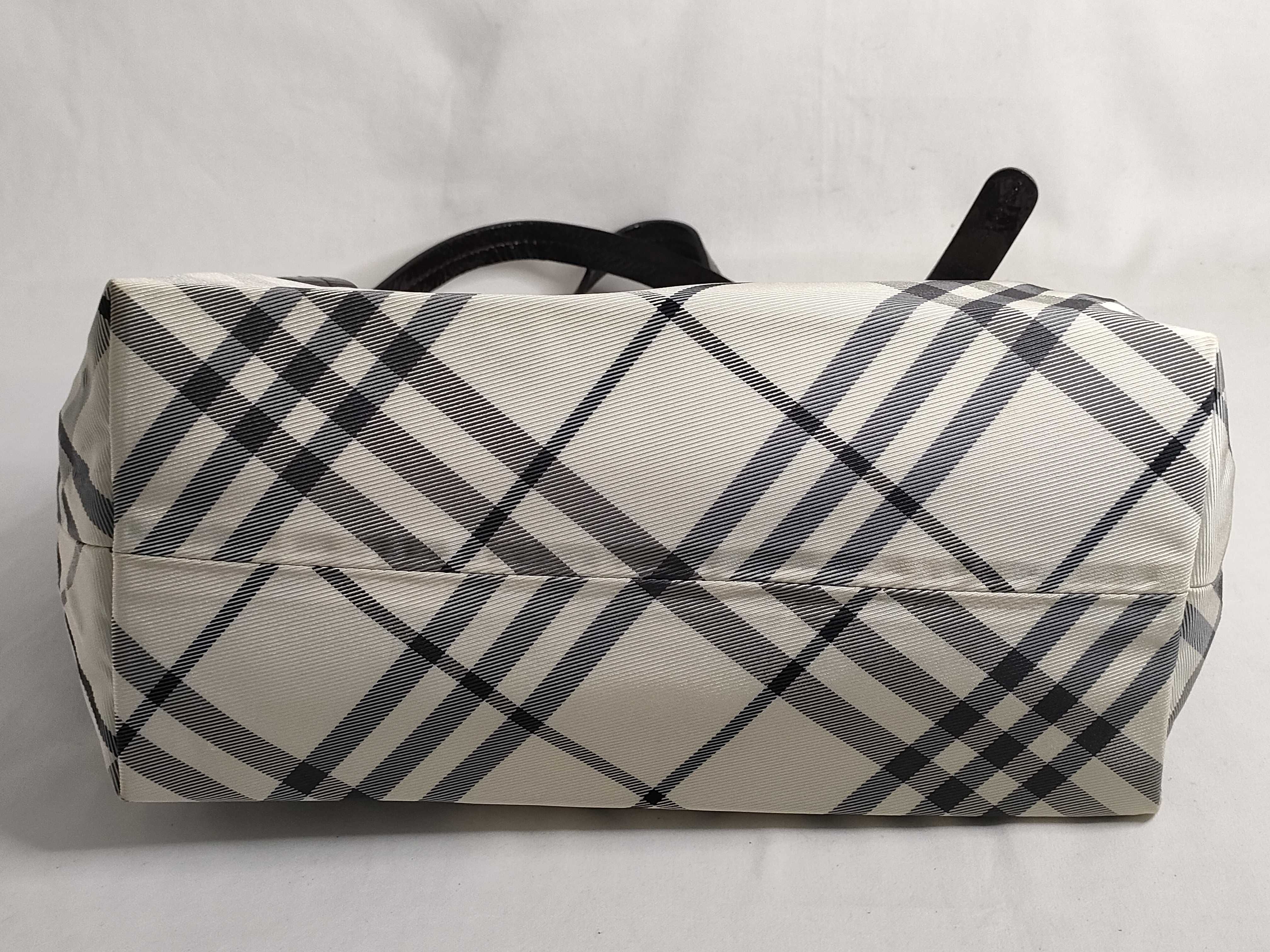 Blue Label Burberry Nova Check Tote Bag Enamel Tote Bag — view 7
