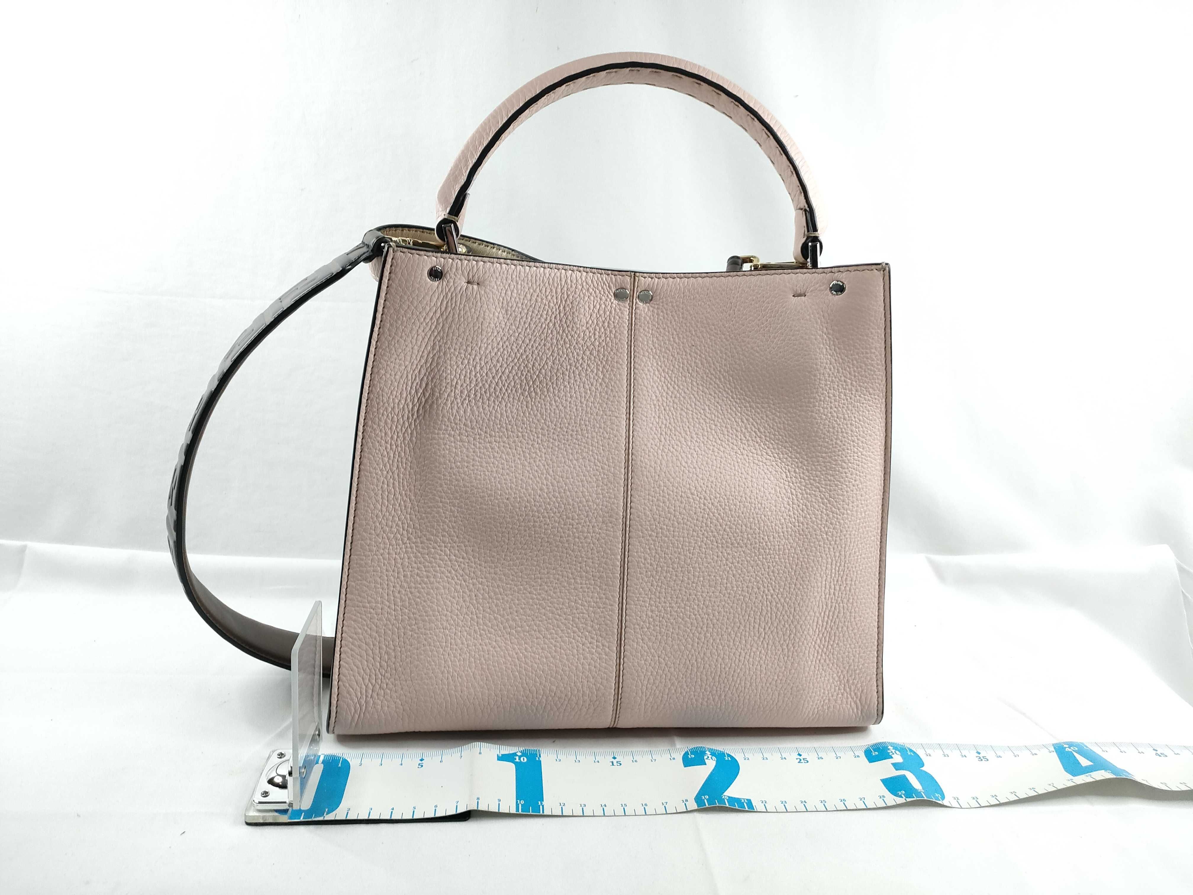 Peekaboo X-Lite Leather 2-Way Handbag, Pink, 8BN310 (Handbag) — view 2