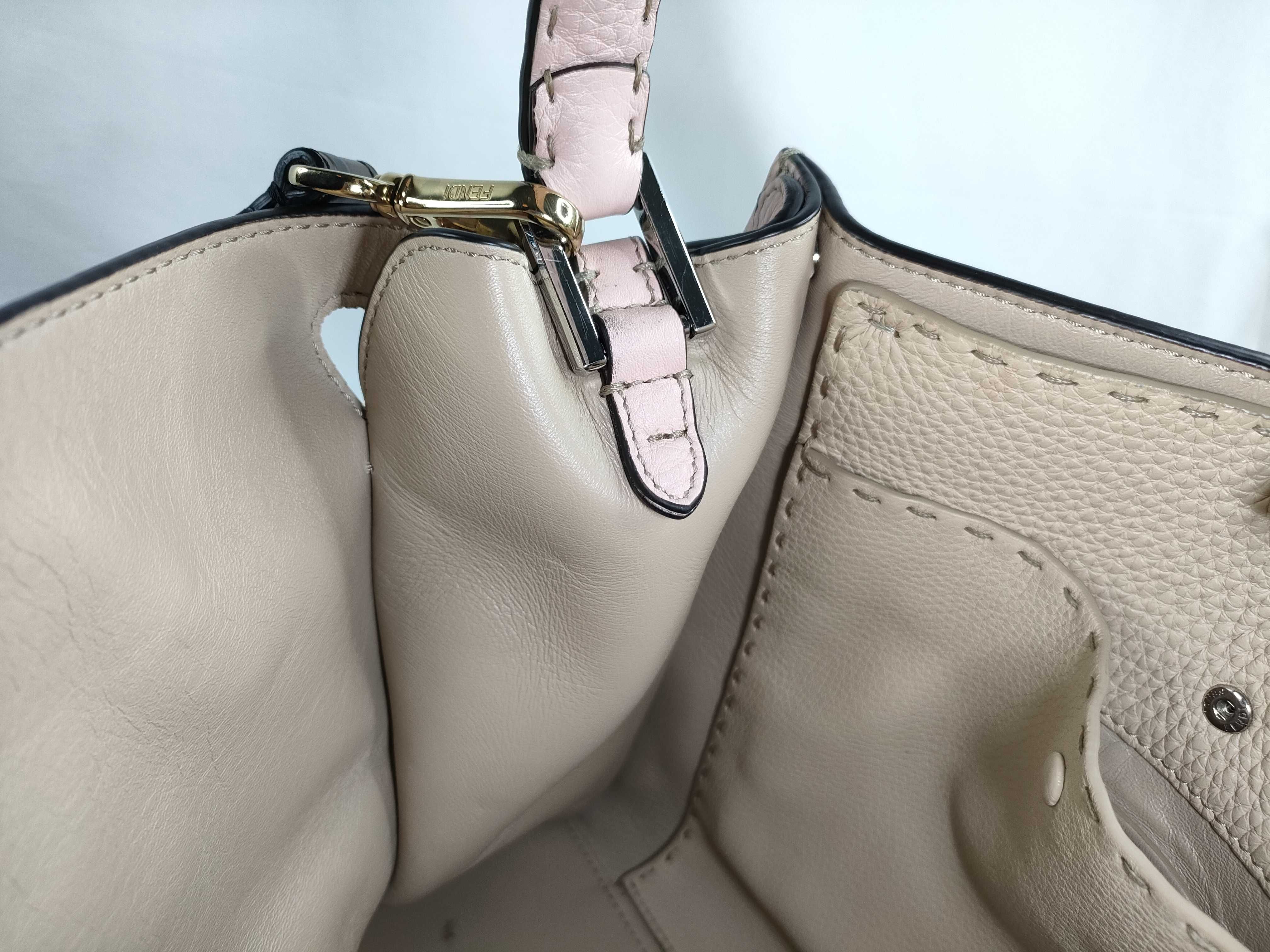 Peekaboo X-Lite Leather 2-Way Handbag, Pink, 8BN310 (Handbag) — view 11