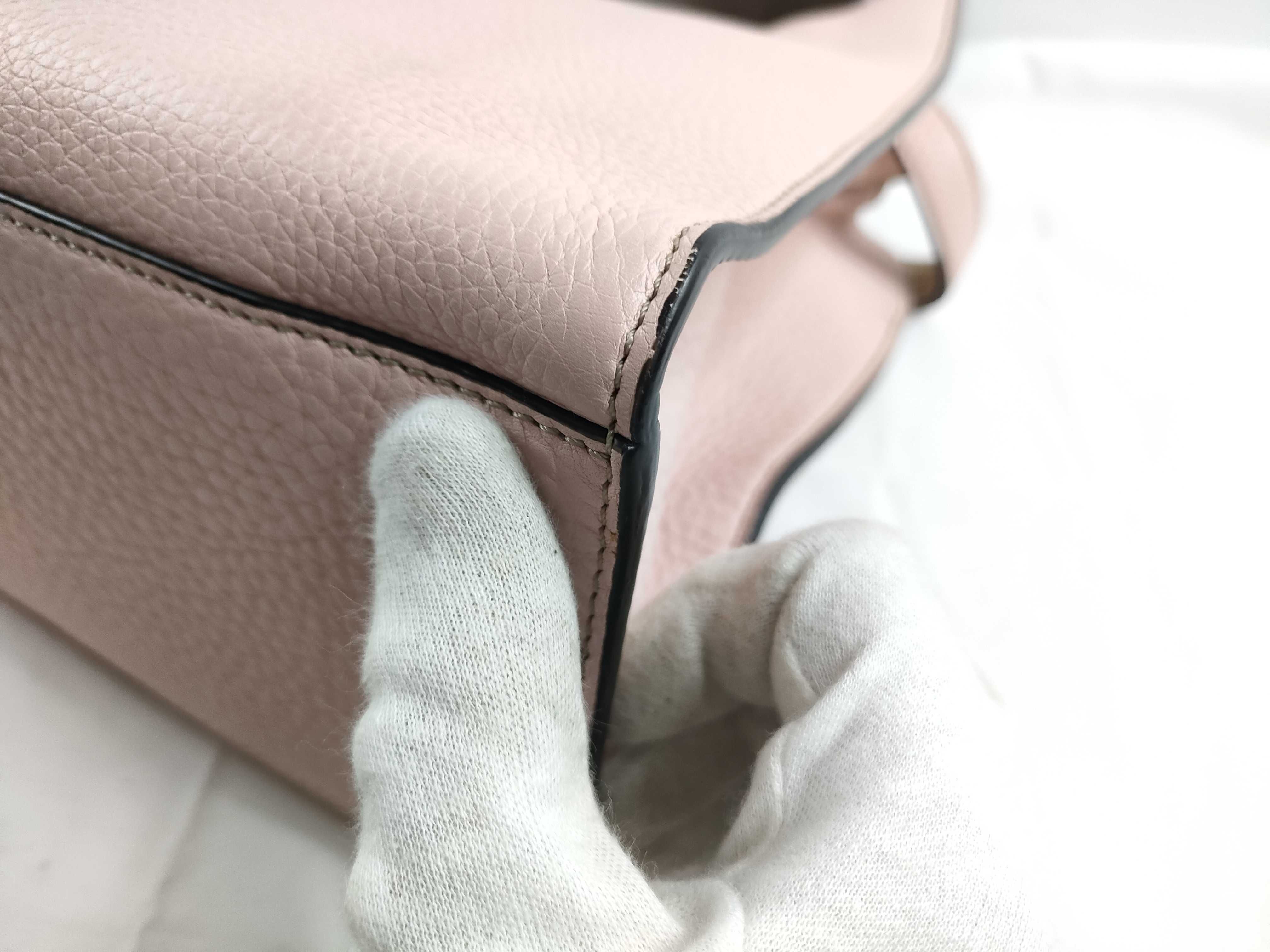 Peekaboo X-Lite Leather 2-Way Handbag, Pink, 8BN310 (Handbag) — view 5