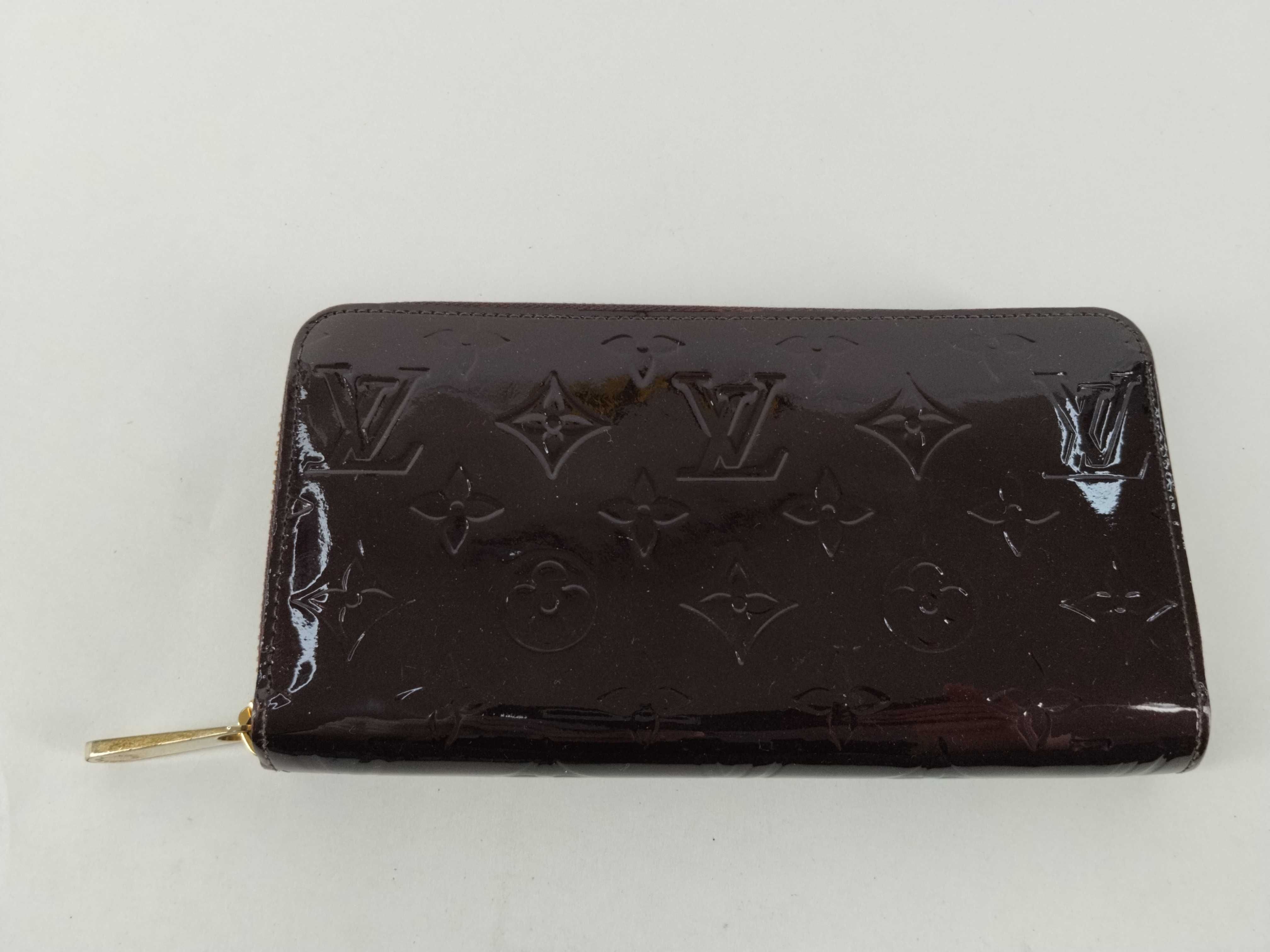 Vernis / Vernis / Zippy Wallet Amarante (Old Model) / M93522 / Long Wallet / Enamel Wallet