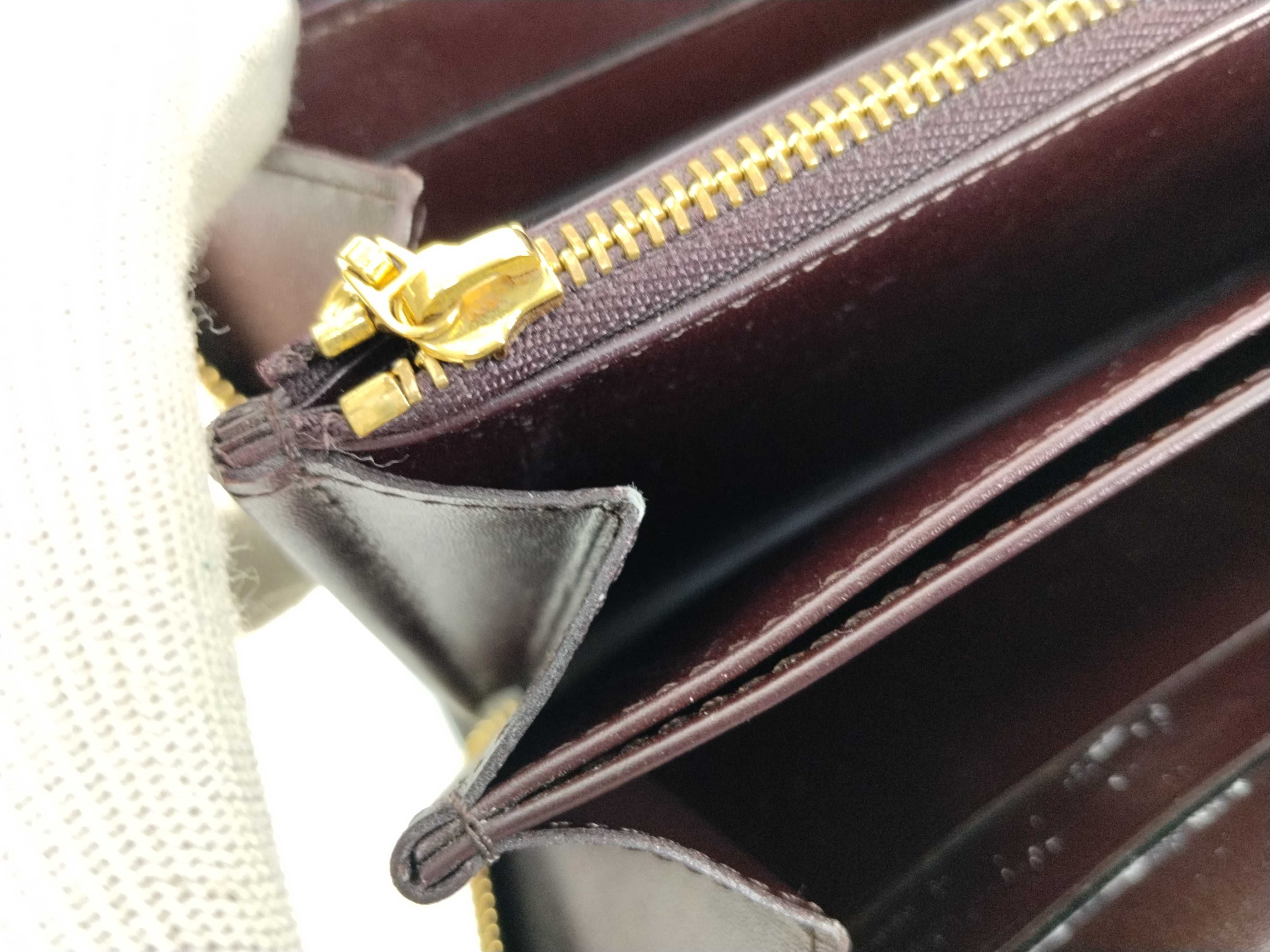 Vernis / Vernis / Zippy Wallet Amarante (Old Model) / M93522 / Long Wallet / Enamel Wallet — view 11