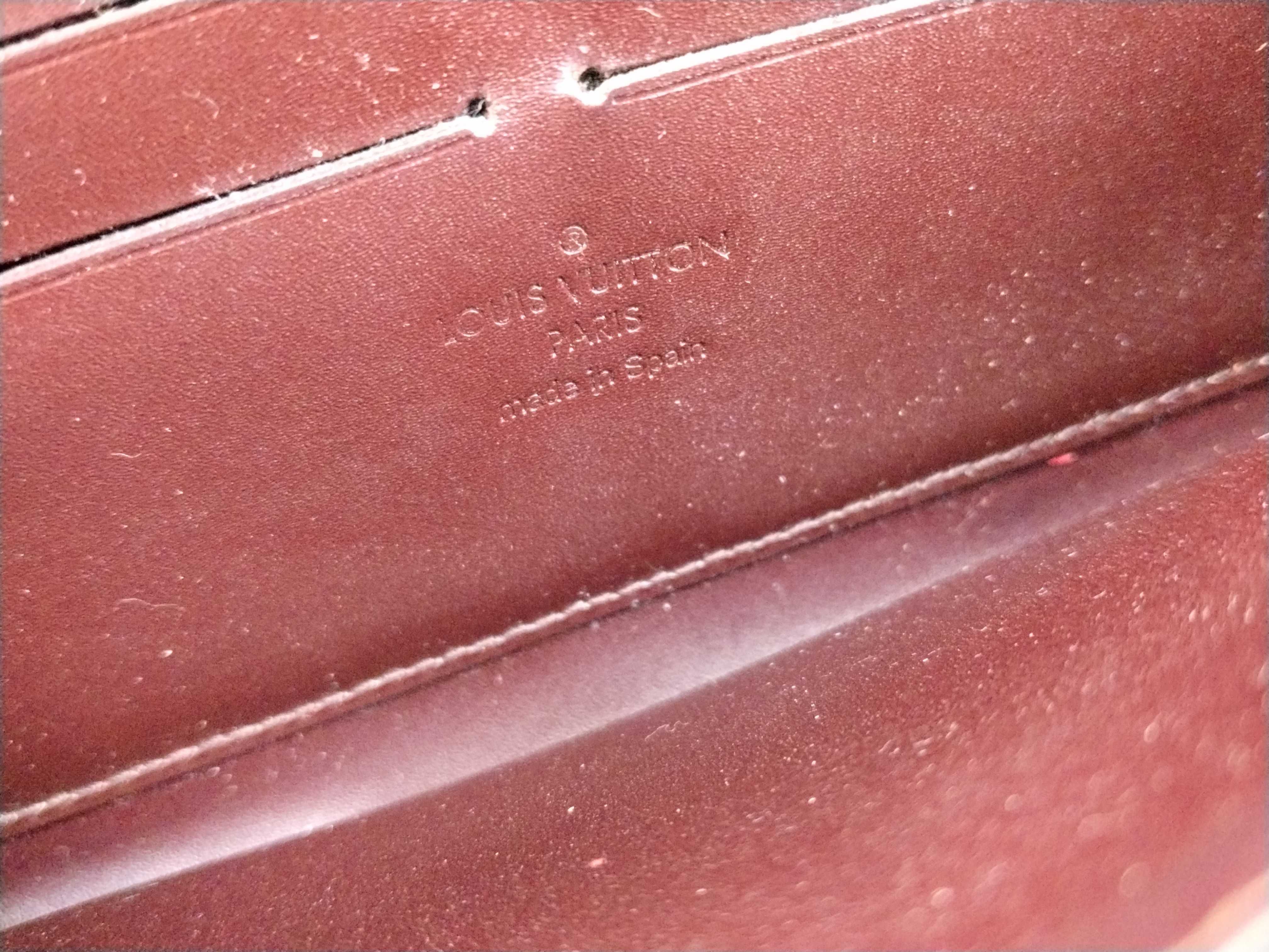 Vernis / Vernis / Zippy Wallet Amarante (Old Model) / M93522 / Long Wallet / Enamel Wallet — view 14