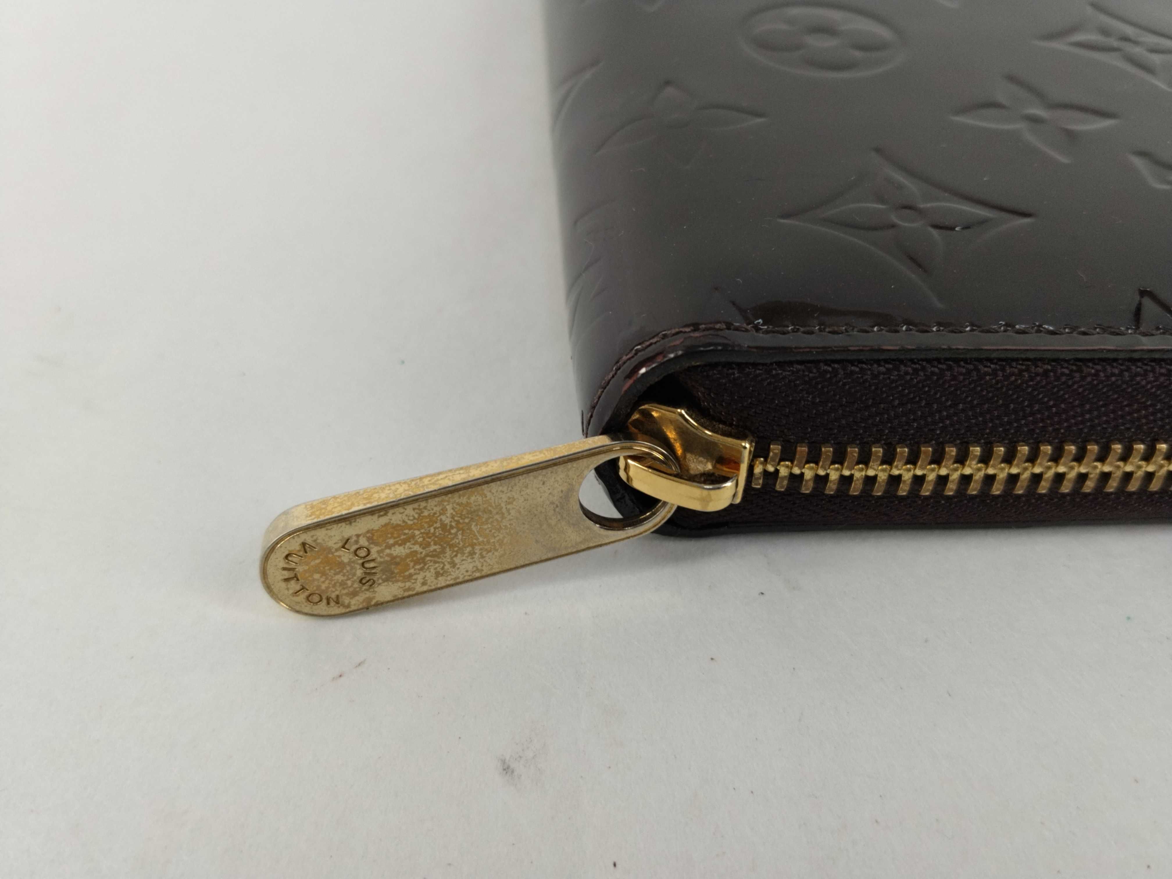 Vernis / Vernis / Zippy Wallet Amarante (Old Model) / M93522 / Long Wallet / Enamel Wallet — view 7