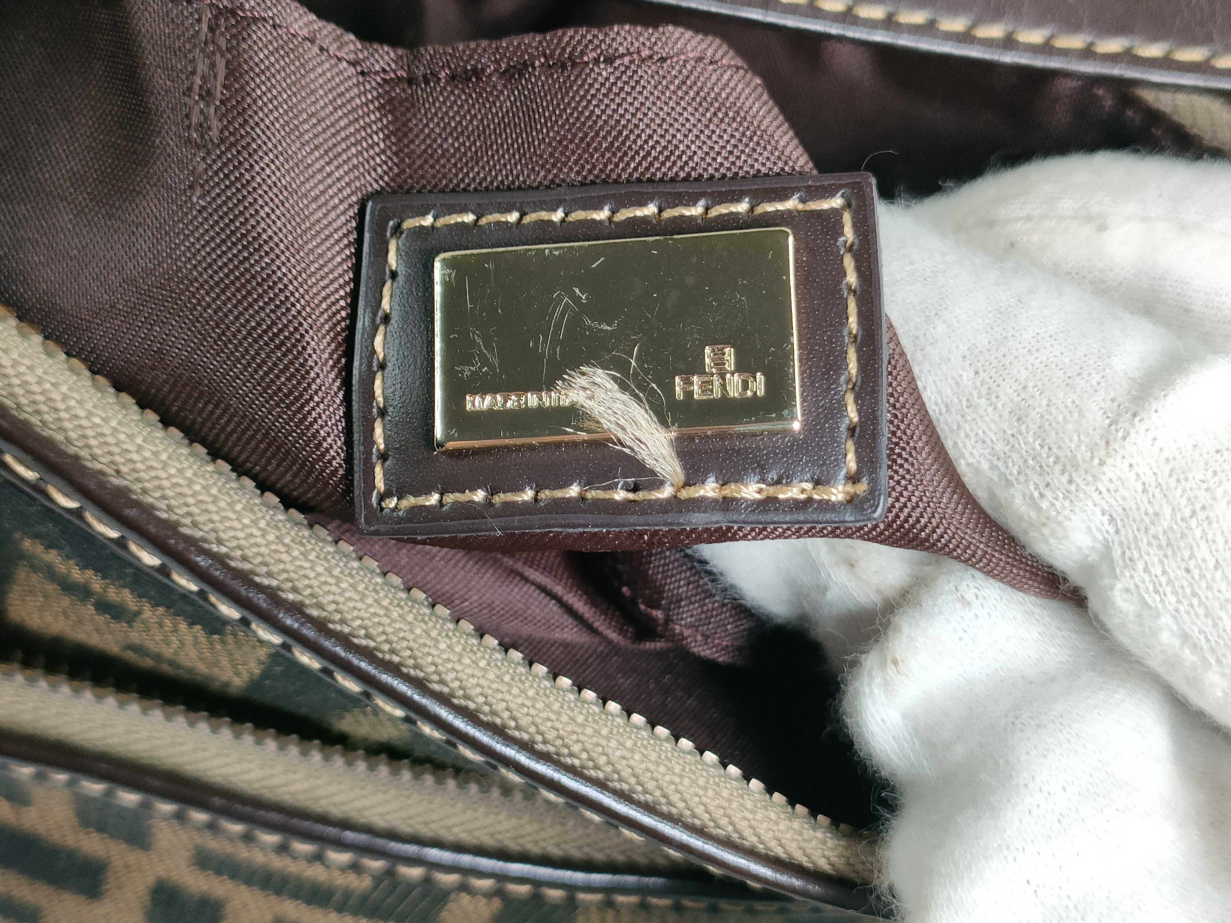 Zucca pattern Fendi Zucca bag handbag — view 13