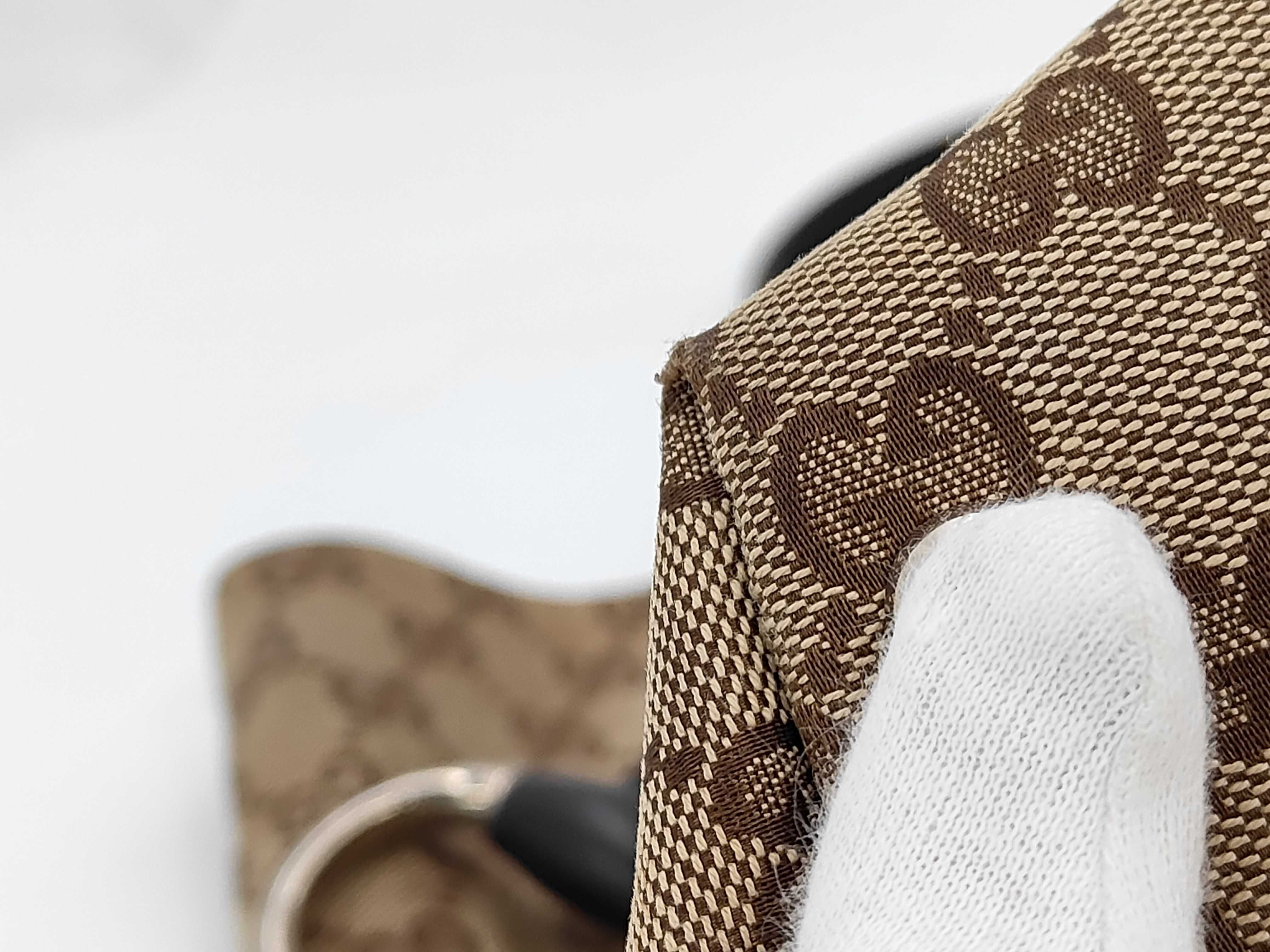GG Logo Jacquard Shopper Shoulder Bag Tote Bag — view 6