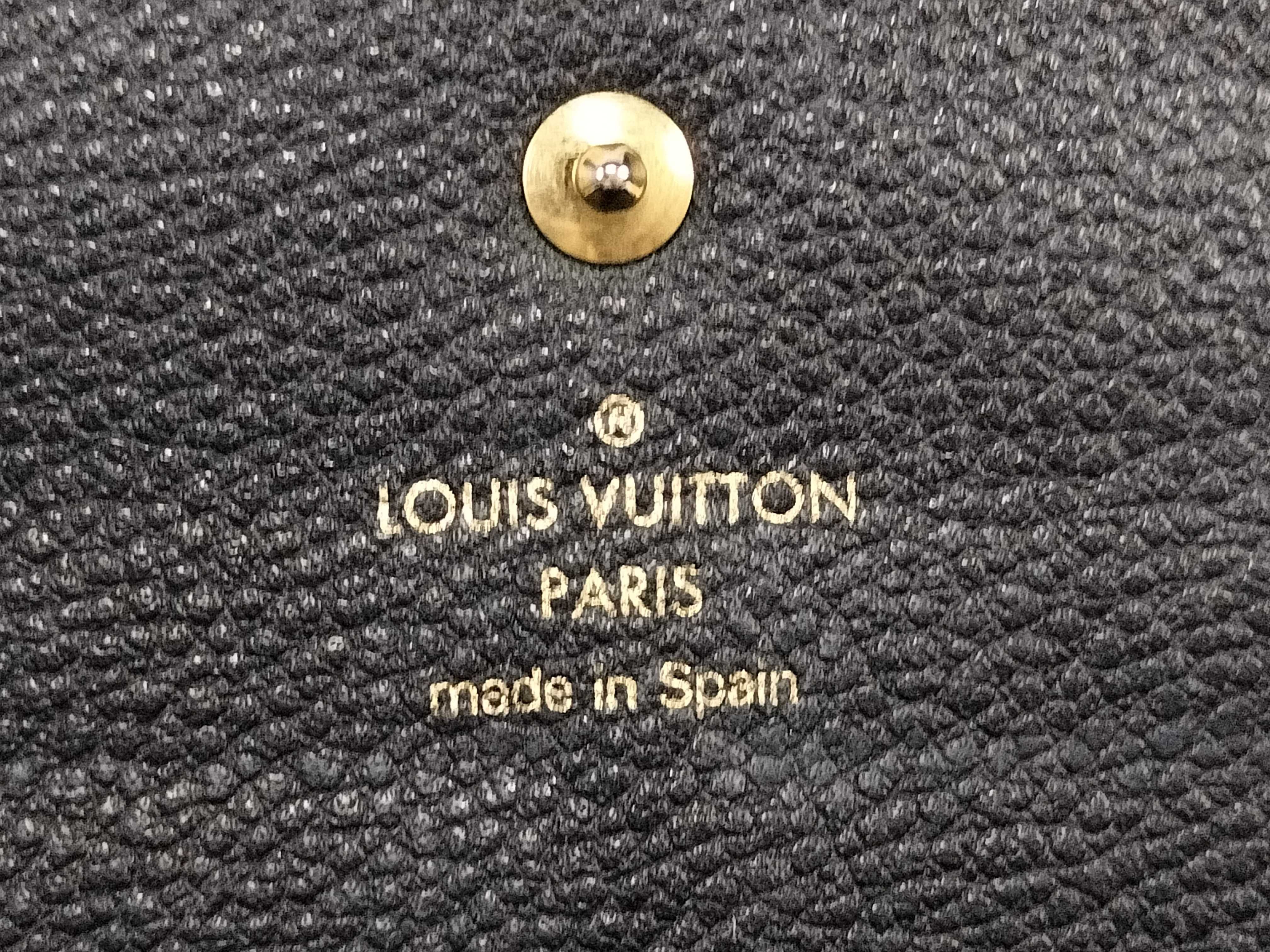 Monogram Empreinte Louis Vuitton Empreinte Leather Long Wallet — view 14