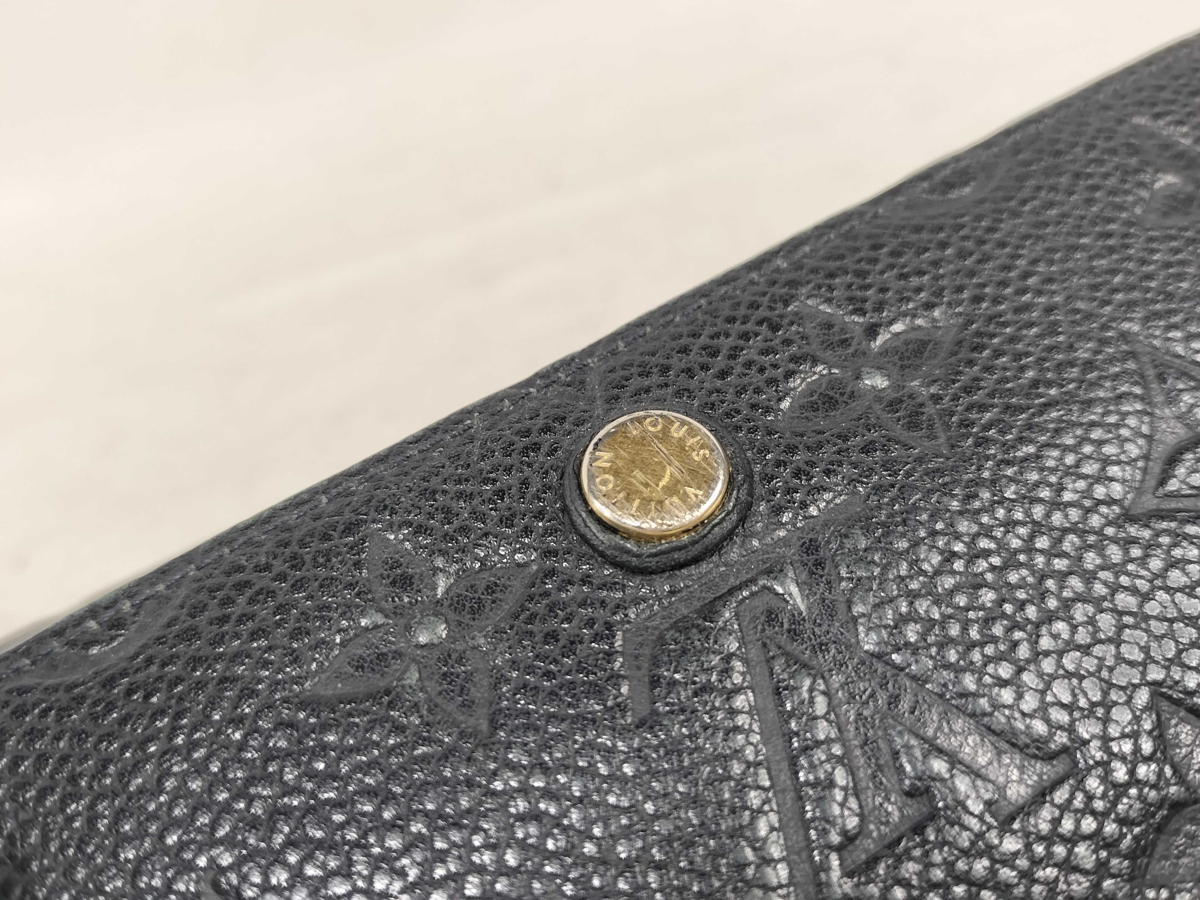 Monogram Empreinte Louis Vuitton Empreinte Leather Long Wallet — view 7