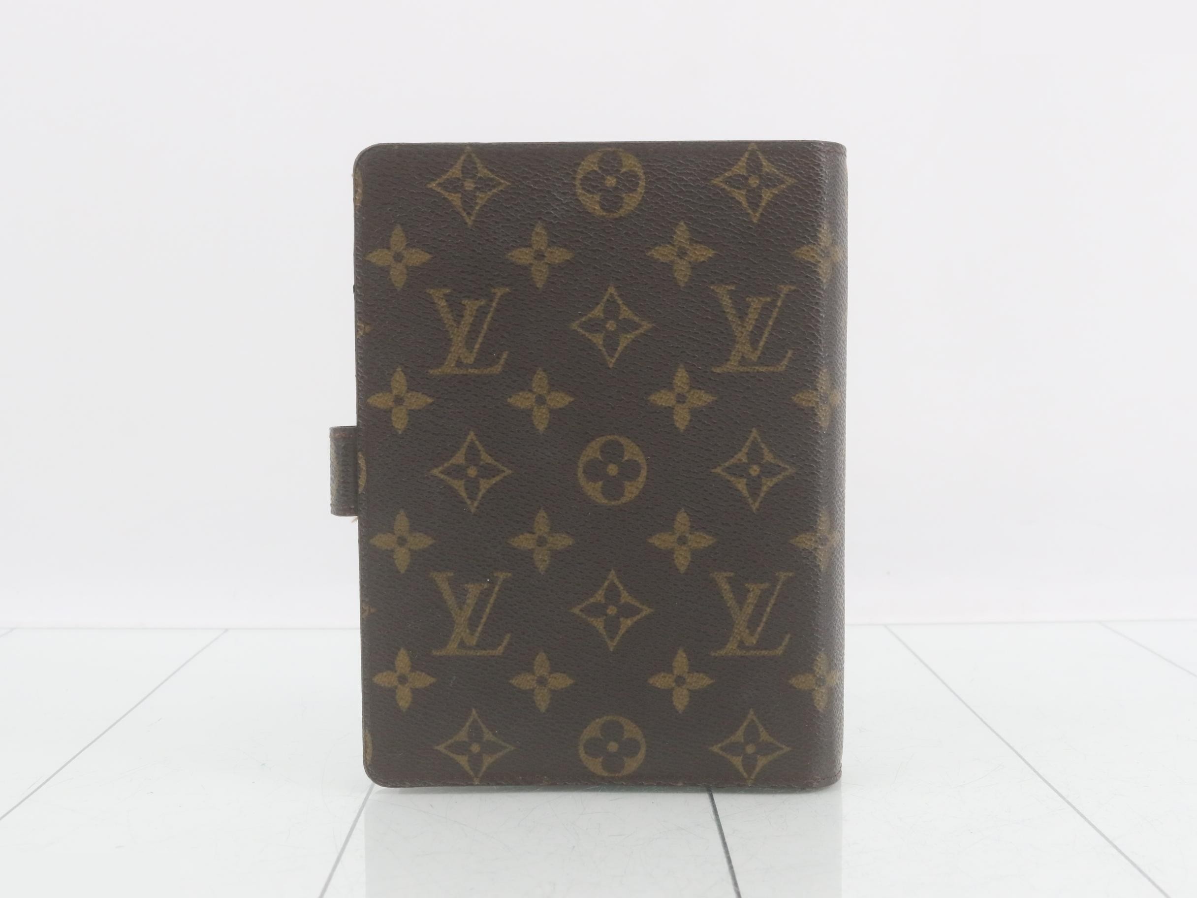 Monogram Agenda MM Notebook Cover — view 2