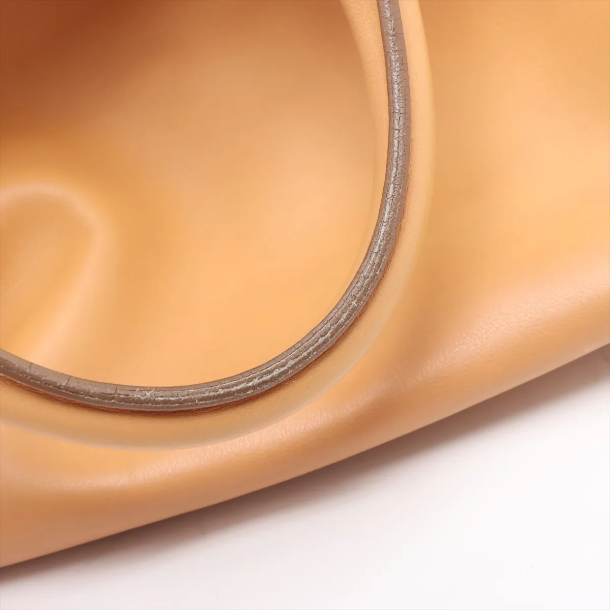 leather handbag yellow — view 14