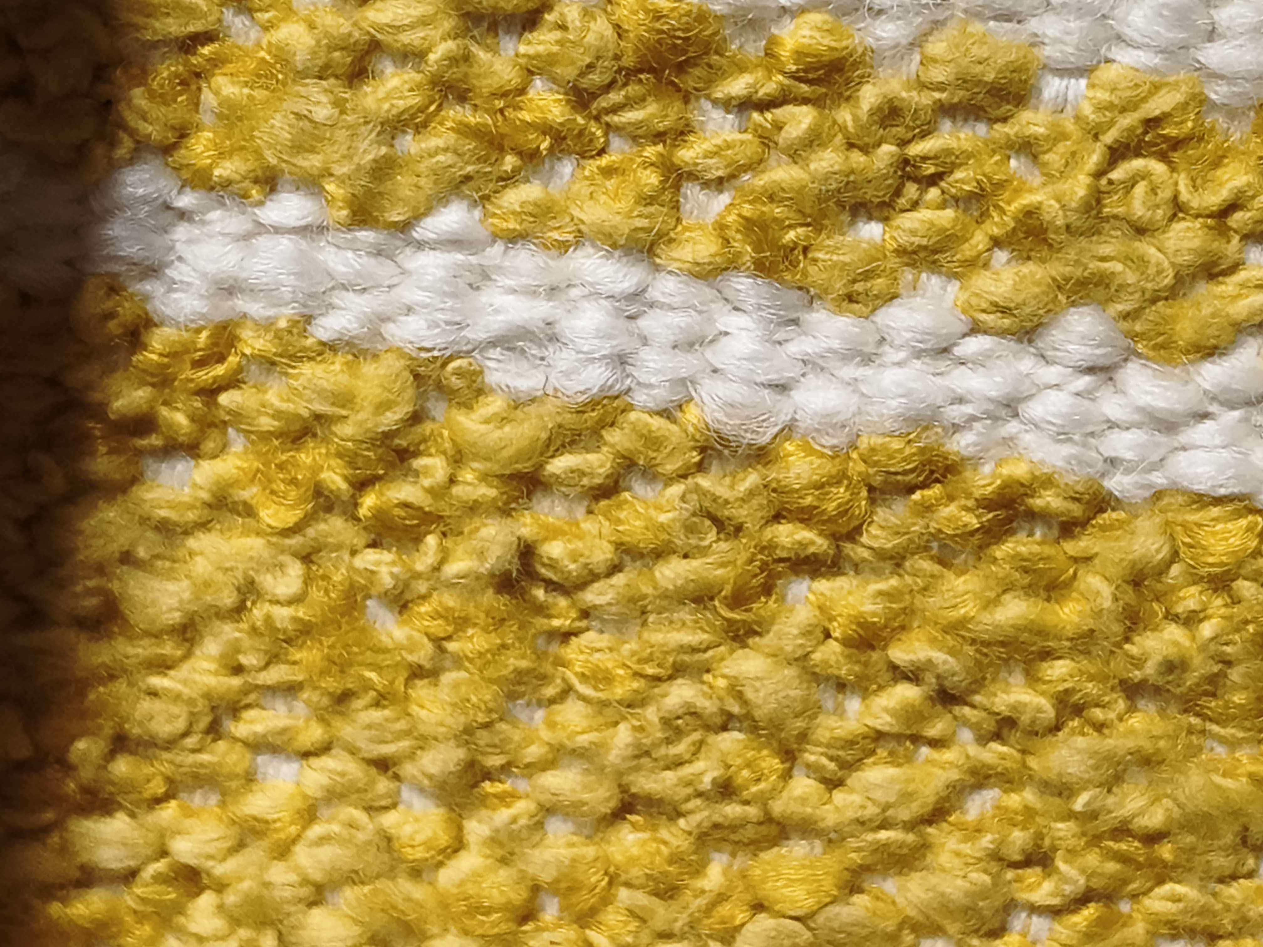 Horizontal Hippo Pile Off-White x Yellow Tote Bag — view 14