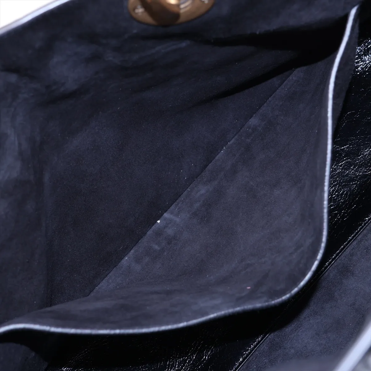 Lady Dior Cannage Large Leather Handbag, Black — view 8