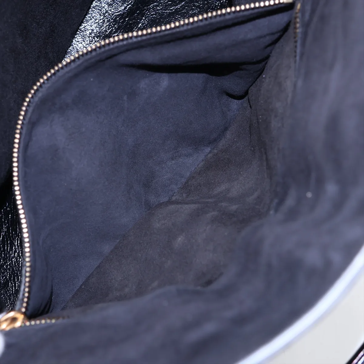 Lady Dior Cannage Large Leather Handbag, Black — view 9