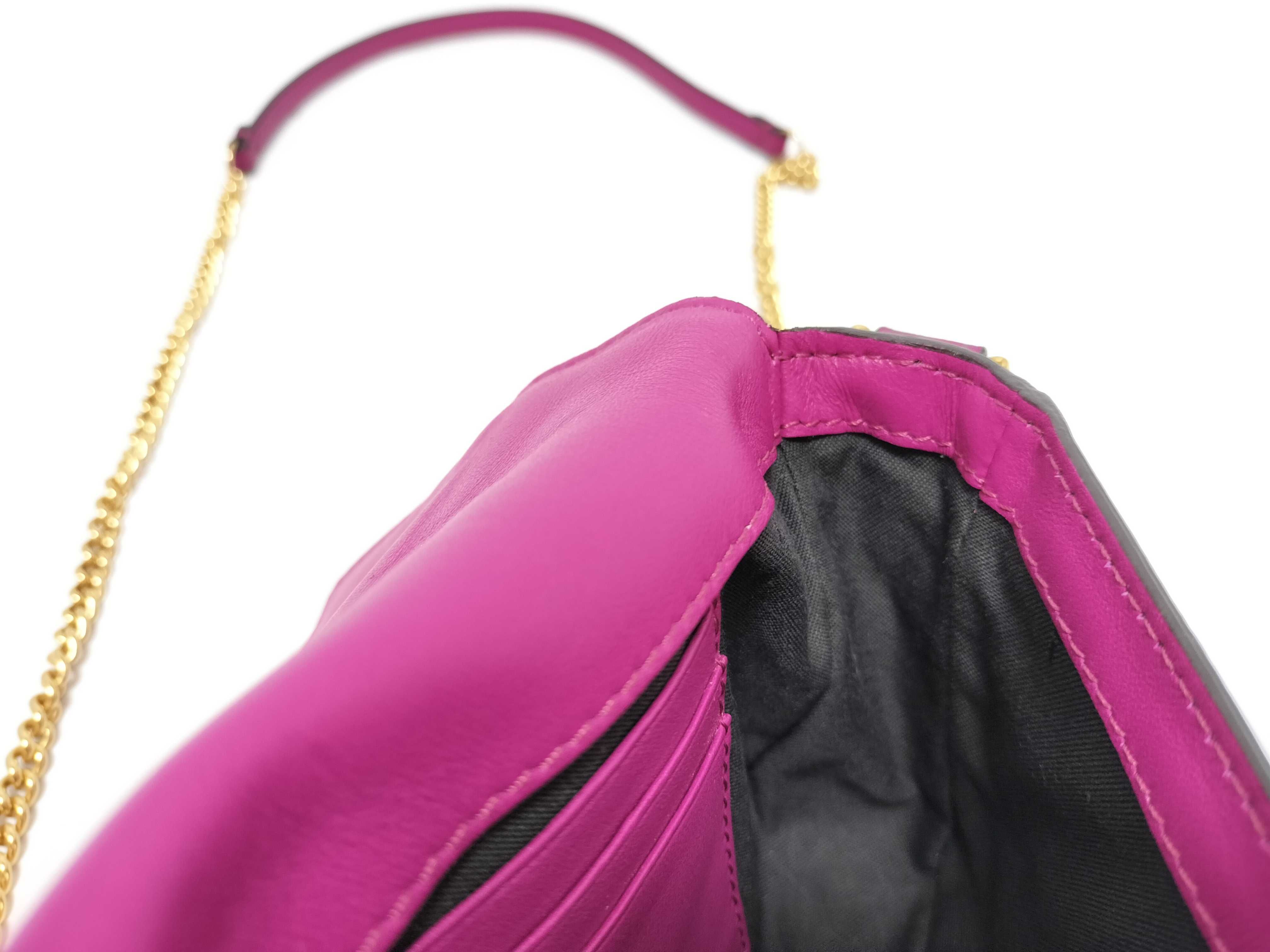Zucca Pattern Mini Bucket Leather 2-Way Shoulder Bag Pink 8BS017 Shoulder Bag — view 11