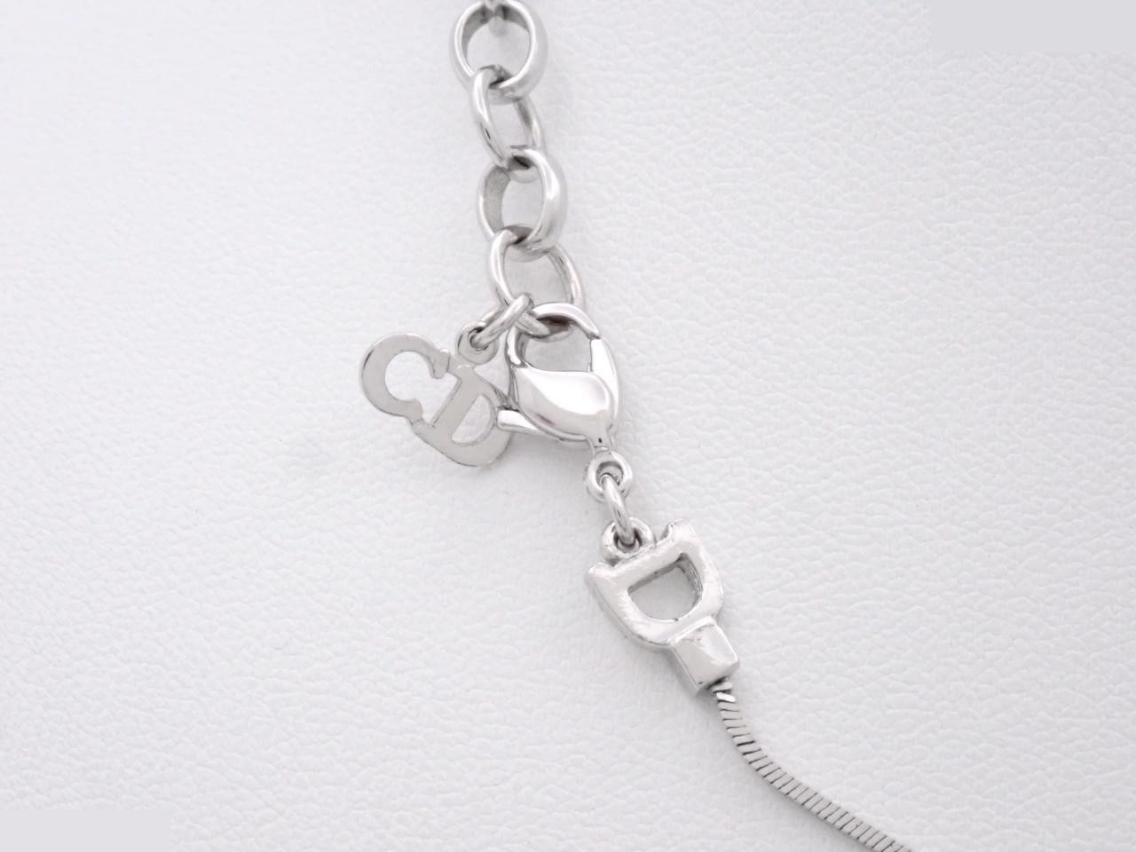 necklace, silver, logo, chain approximately 40cm — view 2
