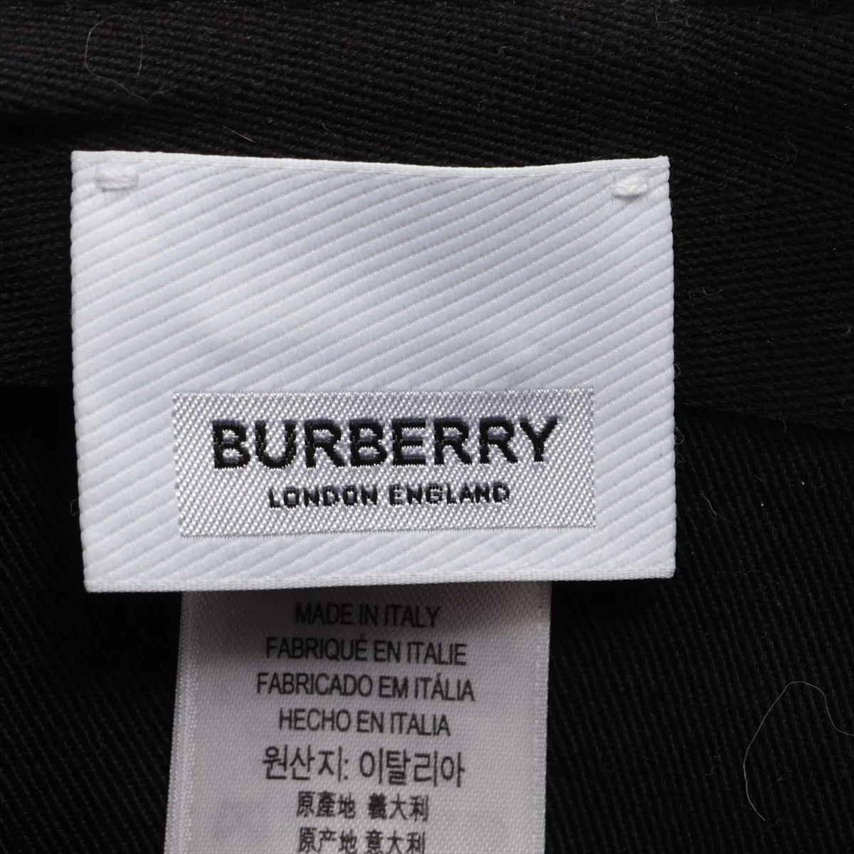 Nova Check Cap, Size M, Cotton, Beige. Shows wear, — view 5