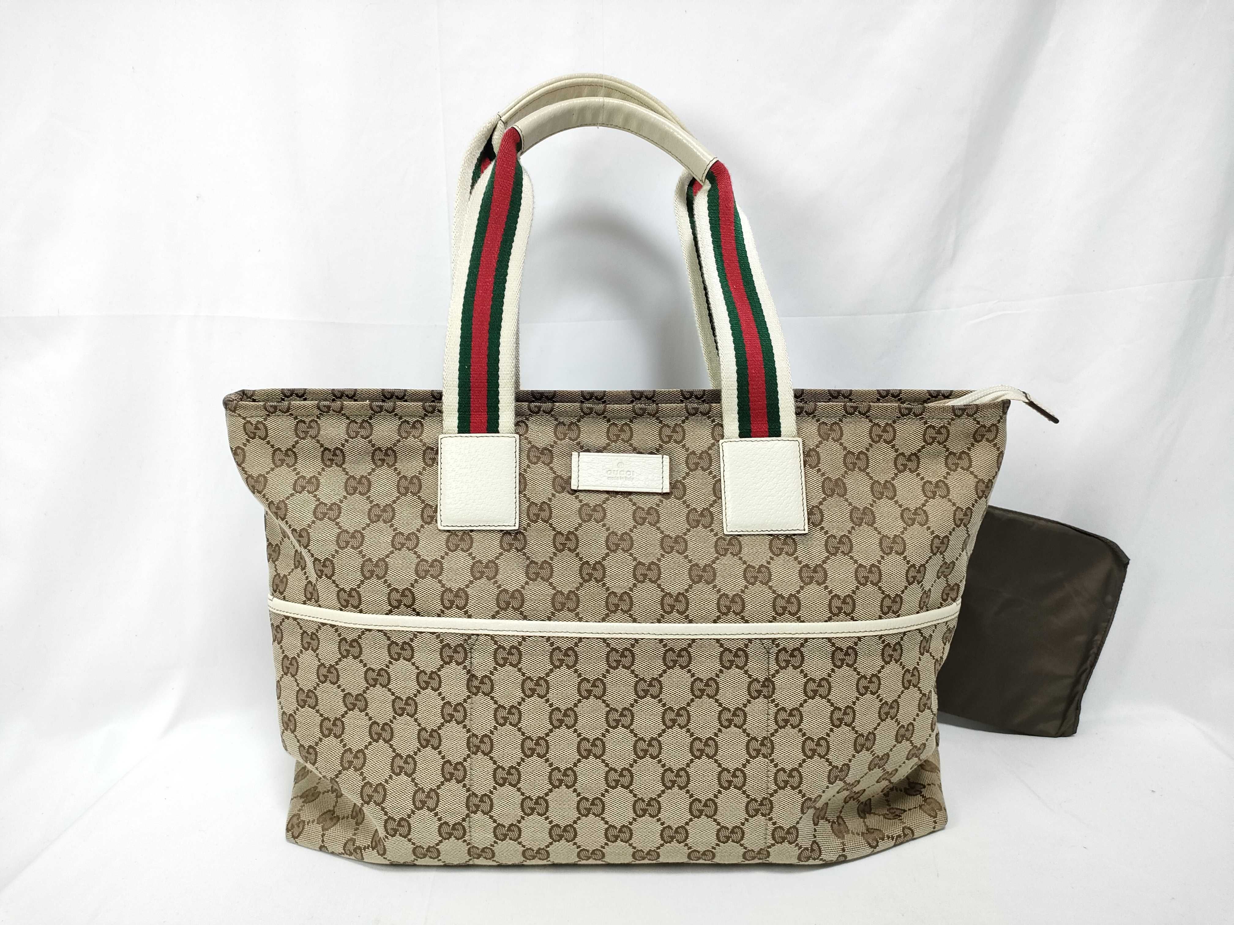 GG Canvas Tote Bag, Sherry Tote Bag