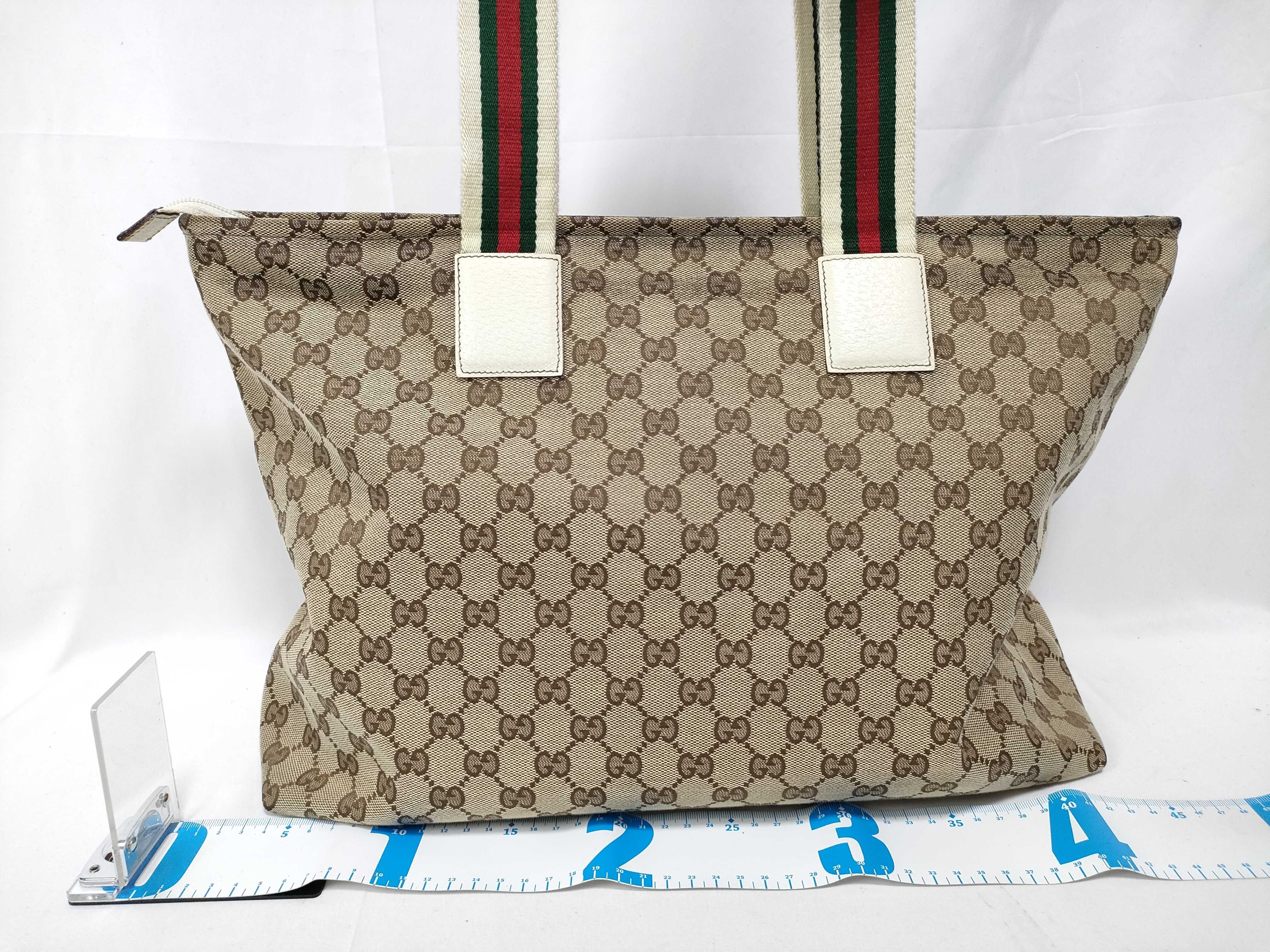 GG Canvas Tote Bag, Sherry Tote Bag — view 2