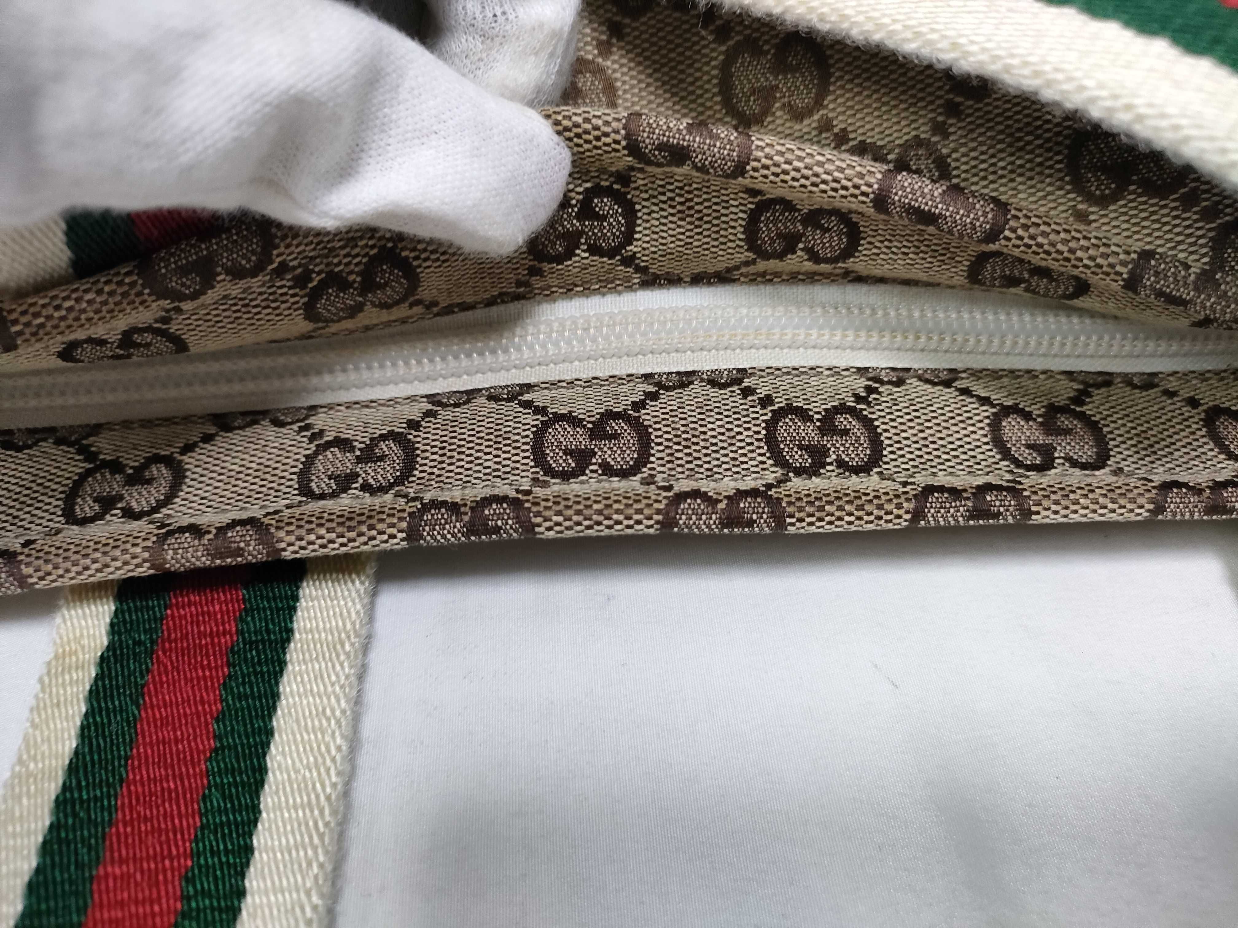 GG Canvas Tote Bag, Sherry Tote Bag — view 12