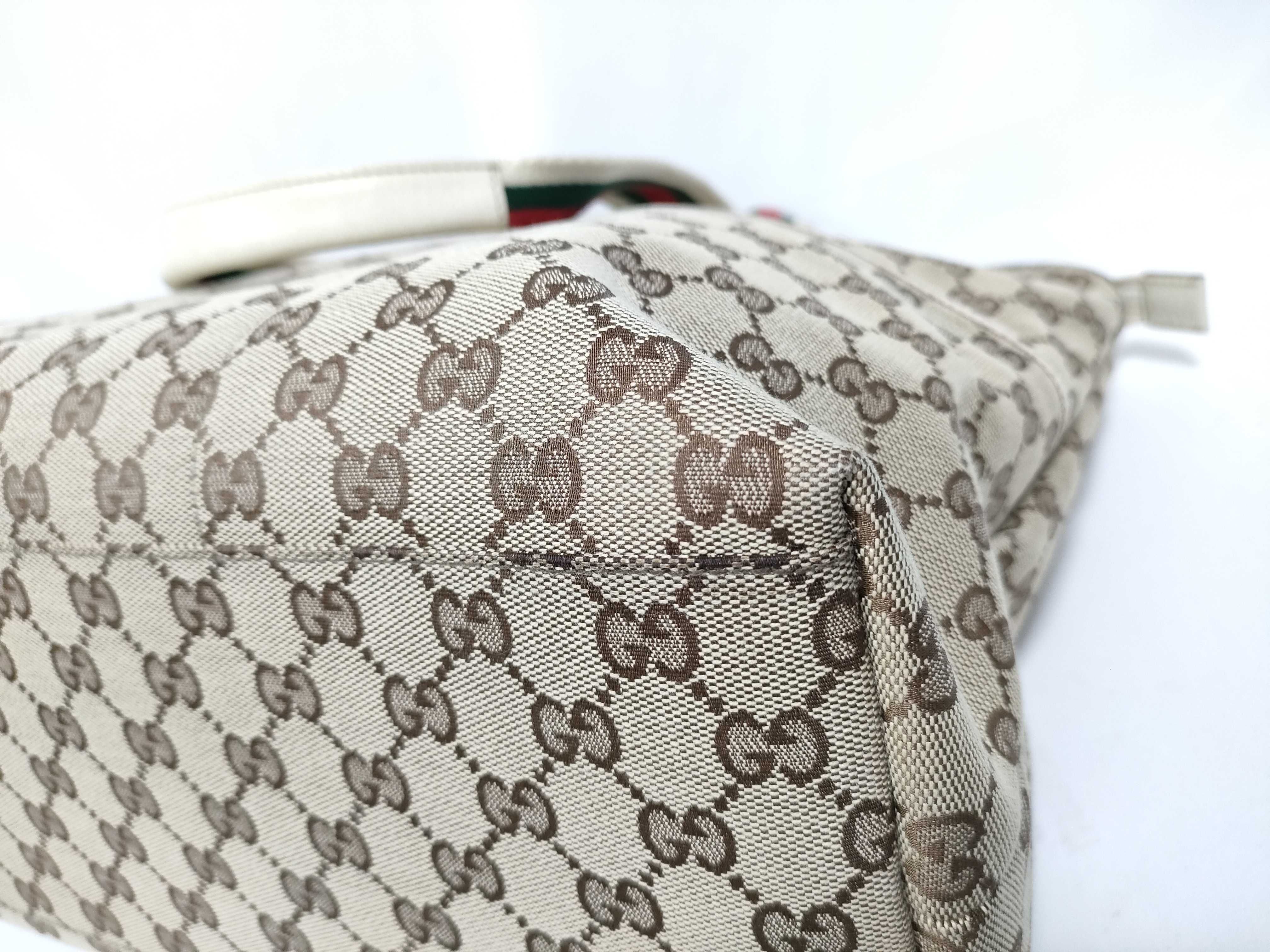 GG Canvas Tote Bag, Sherry Tote Bag — view 4