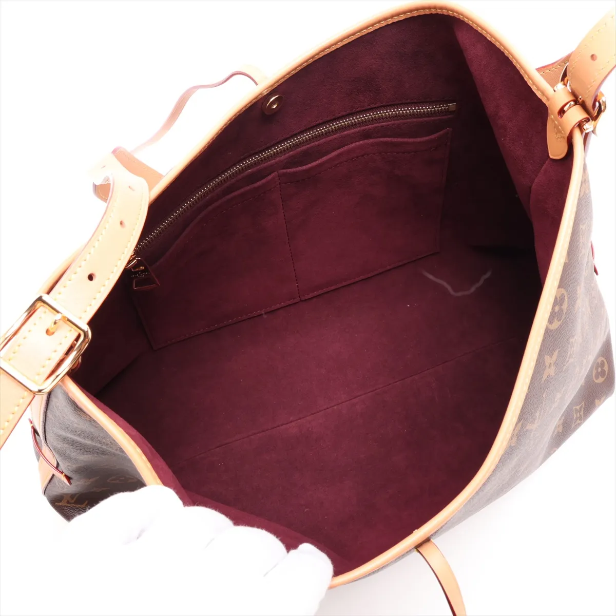 Monogram Carryall NM MM M46197, serial number unknown, brown. — view 6