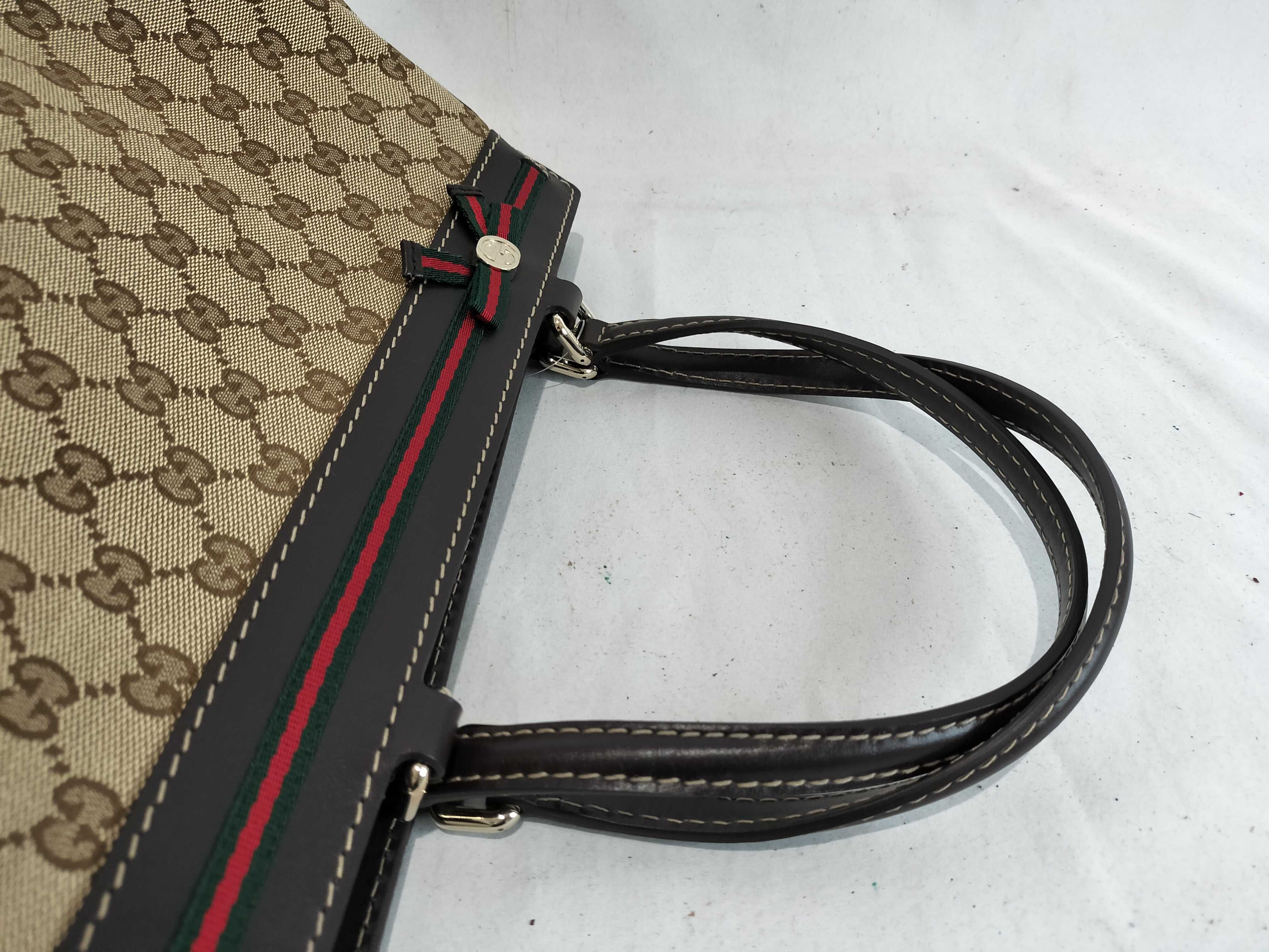 GG Canvas 257063 Sherry Handbag — view 3