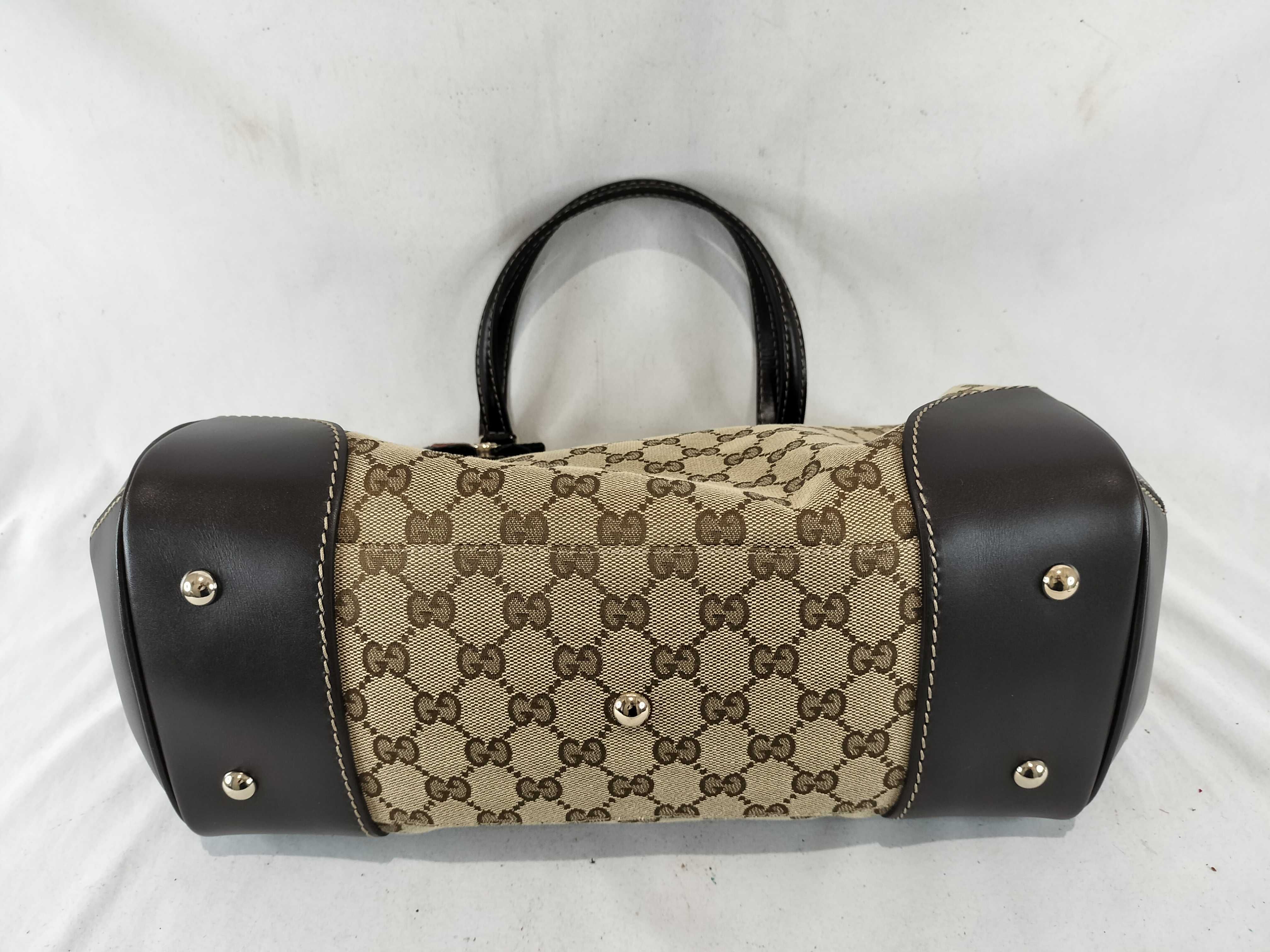GG Canvas 257063 Sherry Handbag — view 7