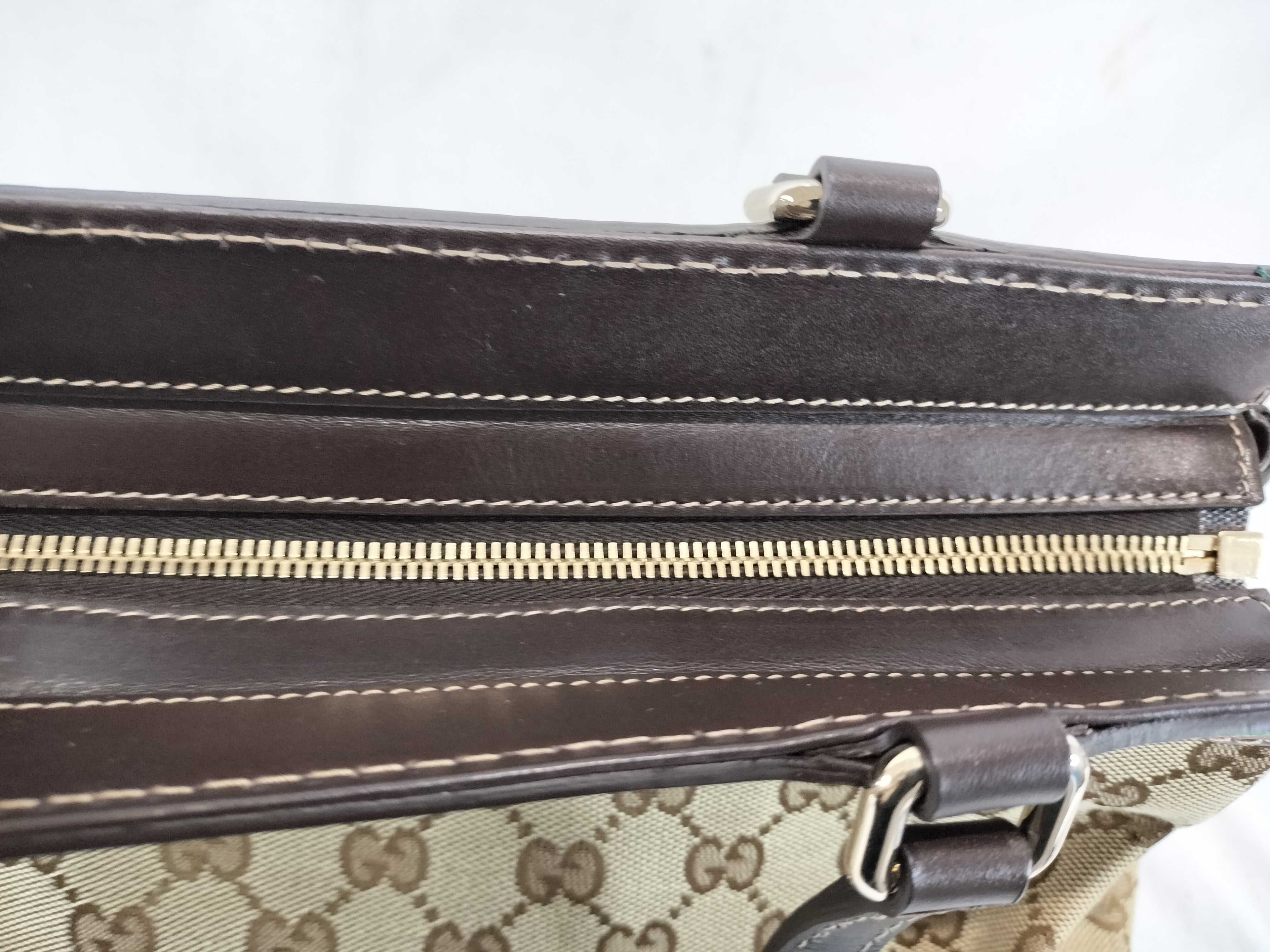 GG Canvas 257063 Sherry Handbag — view 9