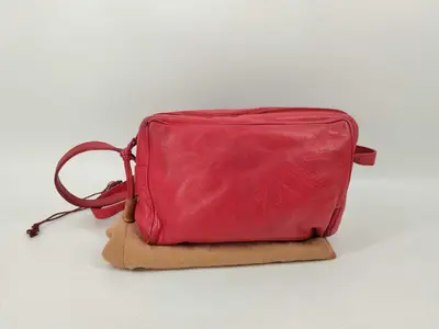 Anagram Leather Shoulder Bag