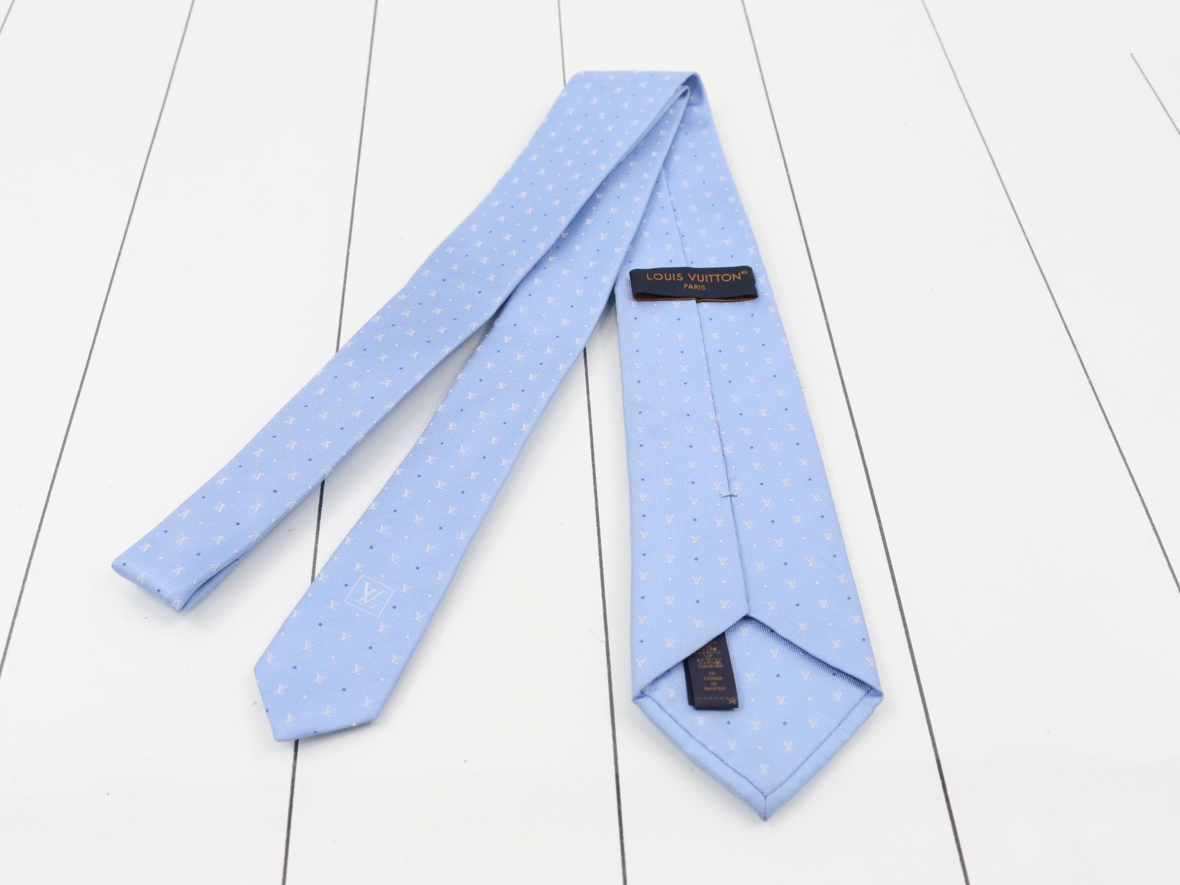 Silk Tie M94774 Sky Blue — view 2