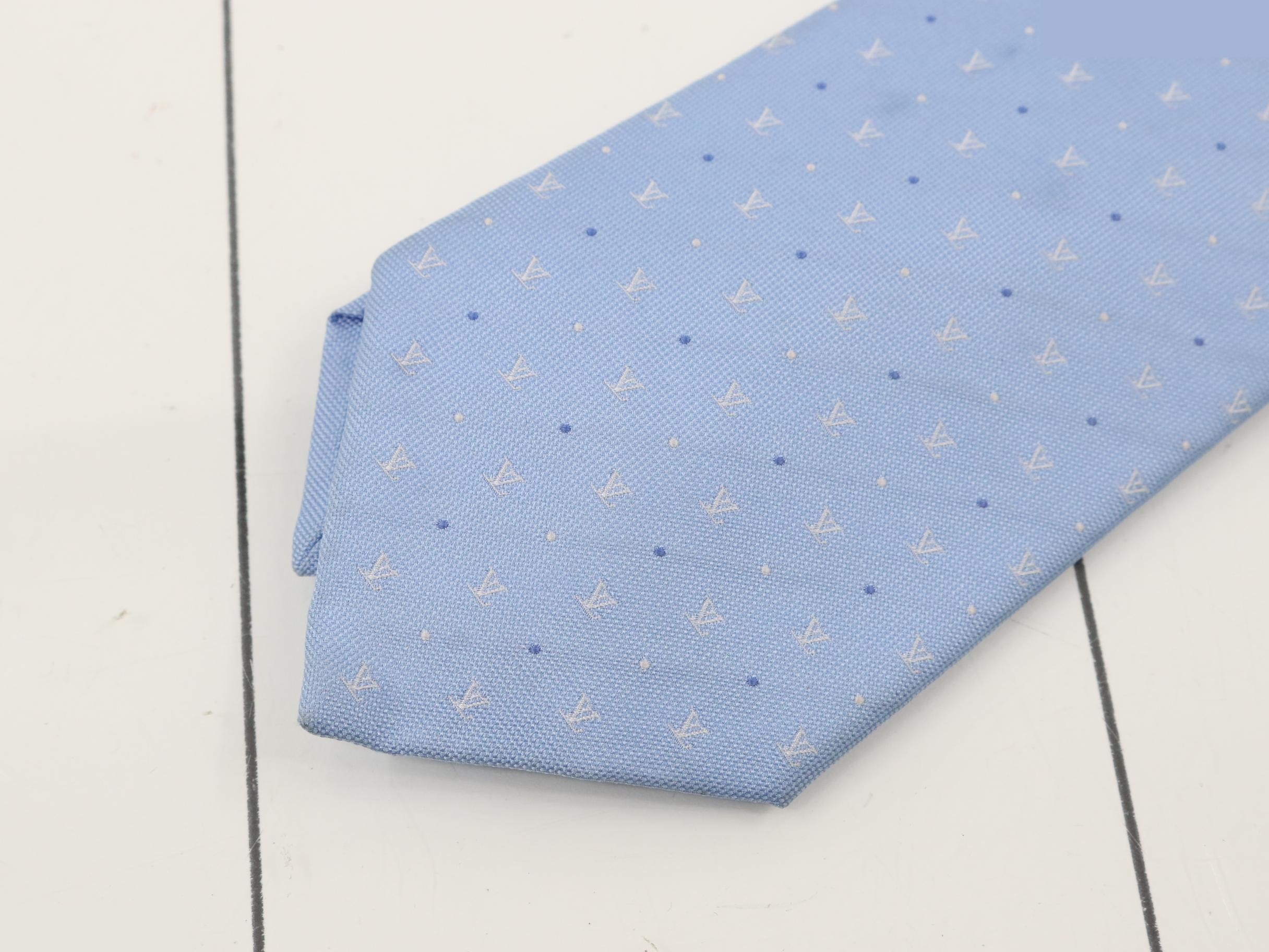 Silk Tie M94774 Sky Blue — view 3