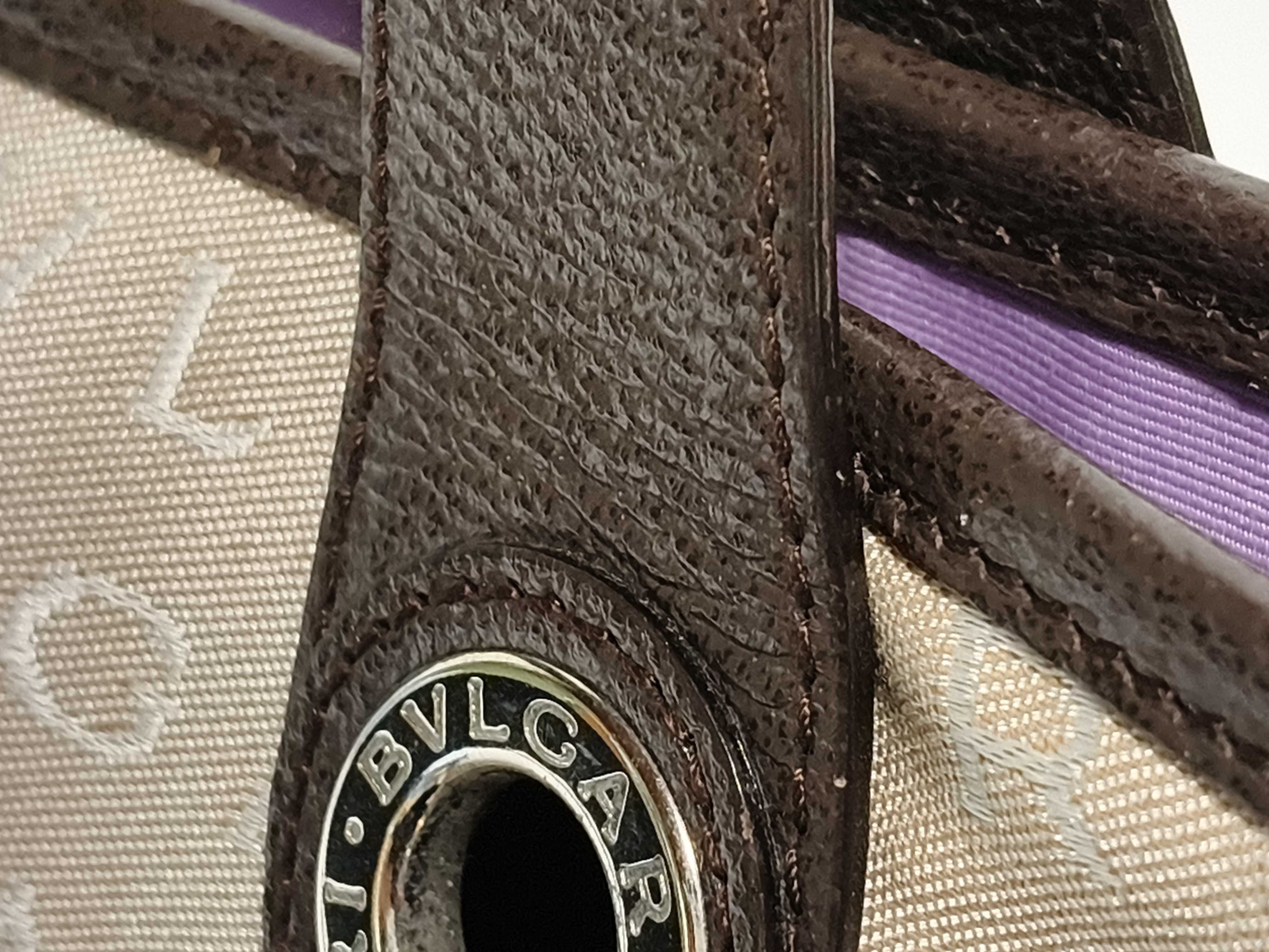Logomania BVLGARI Logomania Handbag Tote Bag — view 5