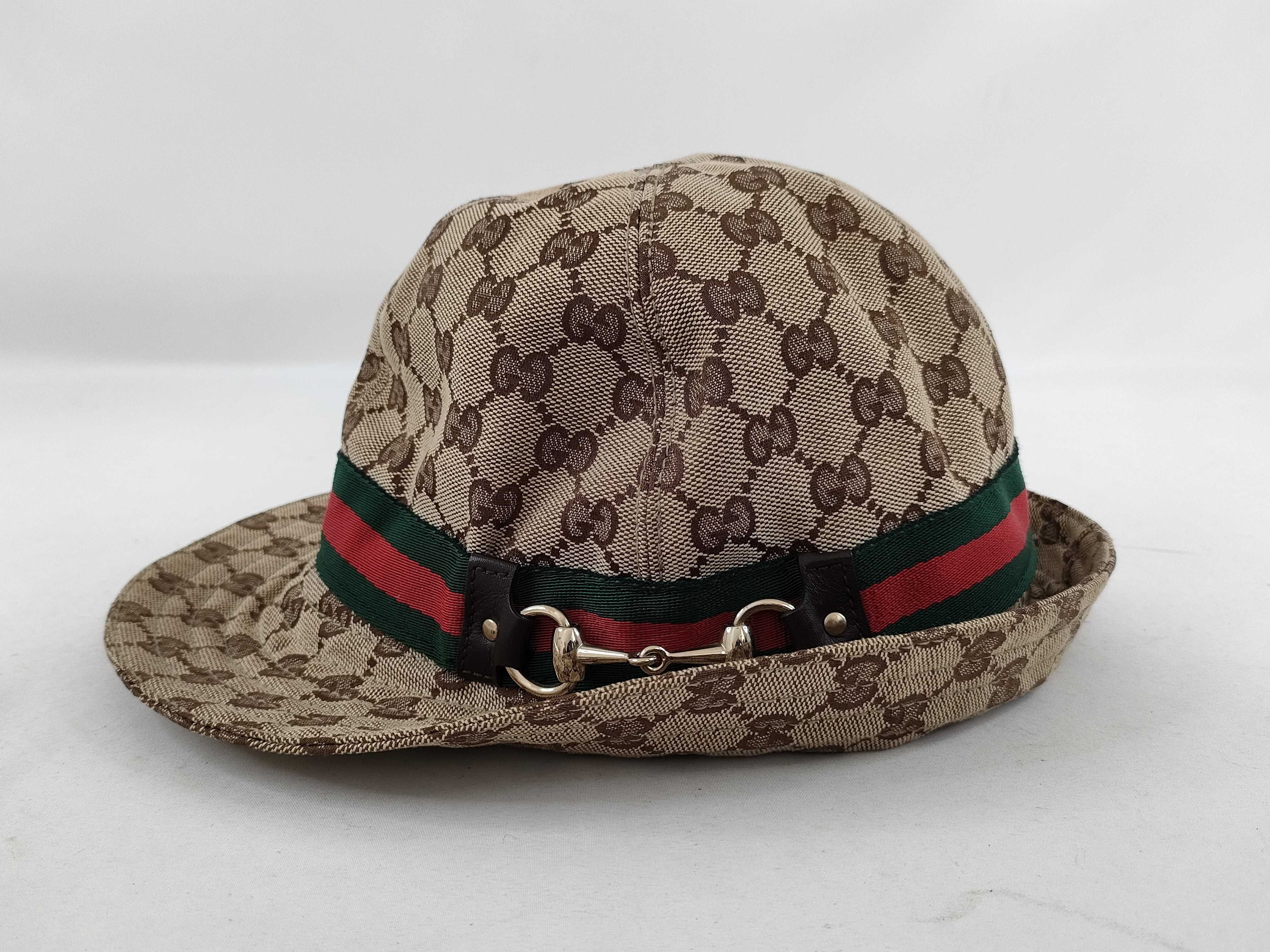 GG Canvas x Sherry Bucket Hat Horsebit and other accessories — view 2