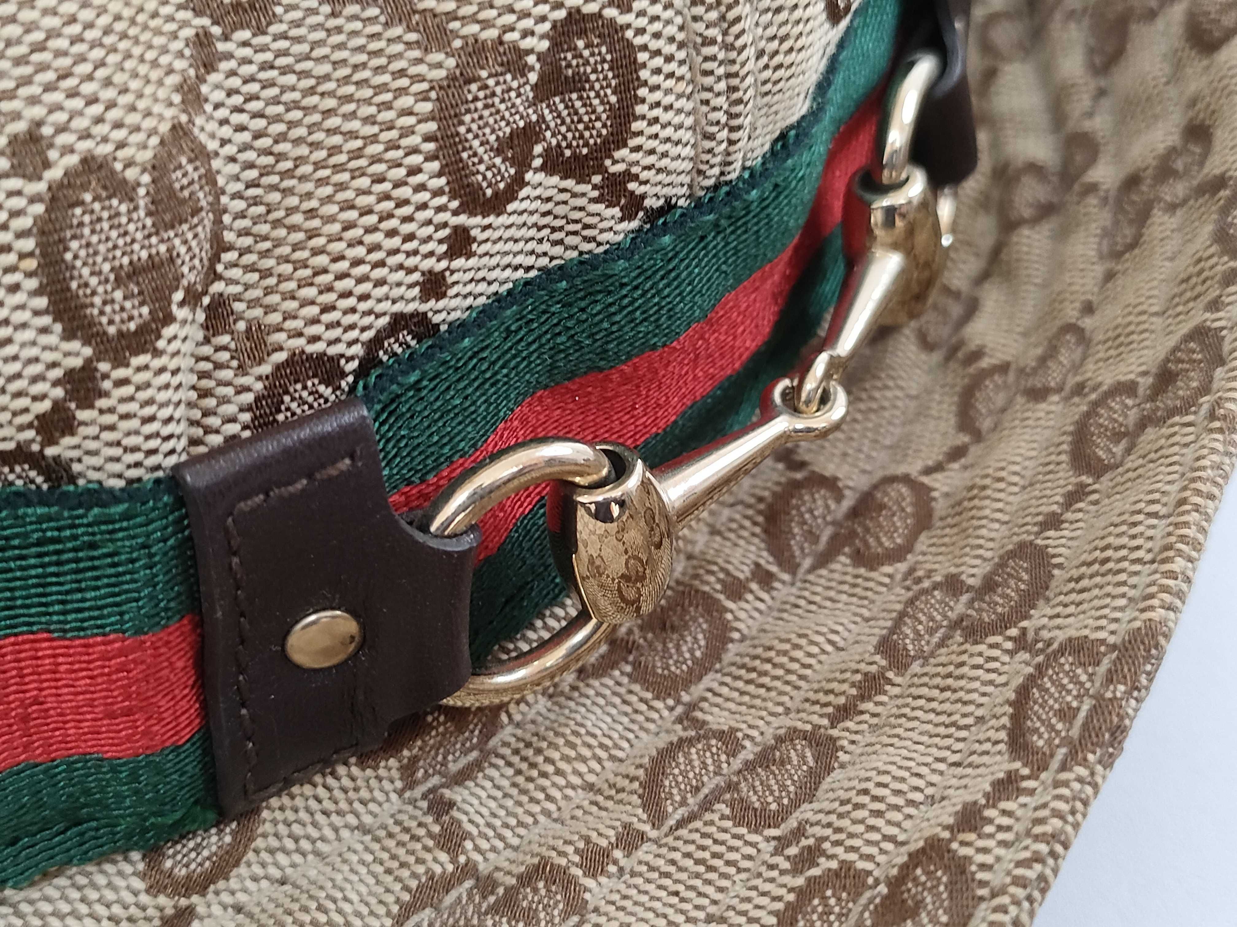 GG Canvas x Sherry Bucket Hat Horsebit and other accessories — view 10