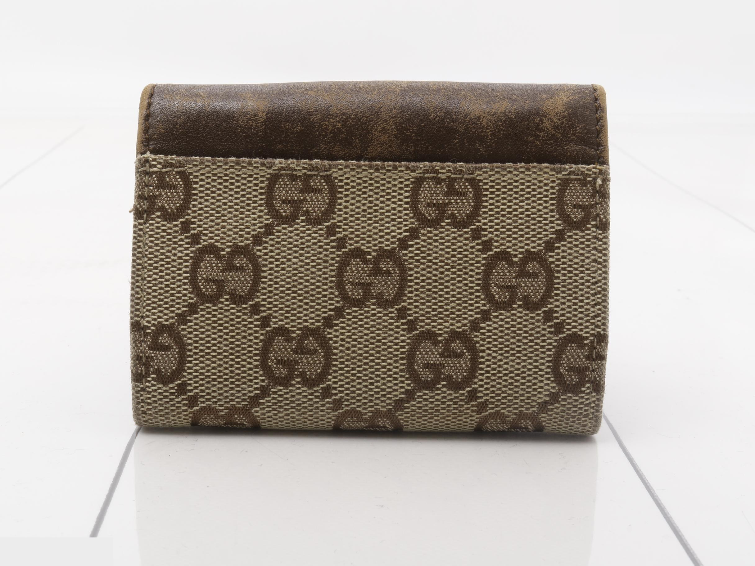 GG Canvas Card Case — view 2