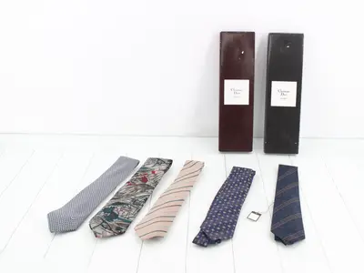 Five neckties bundle