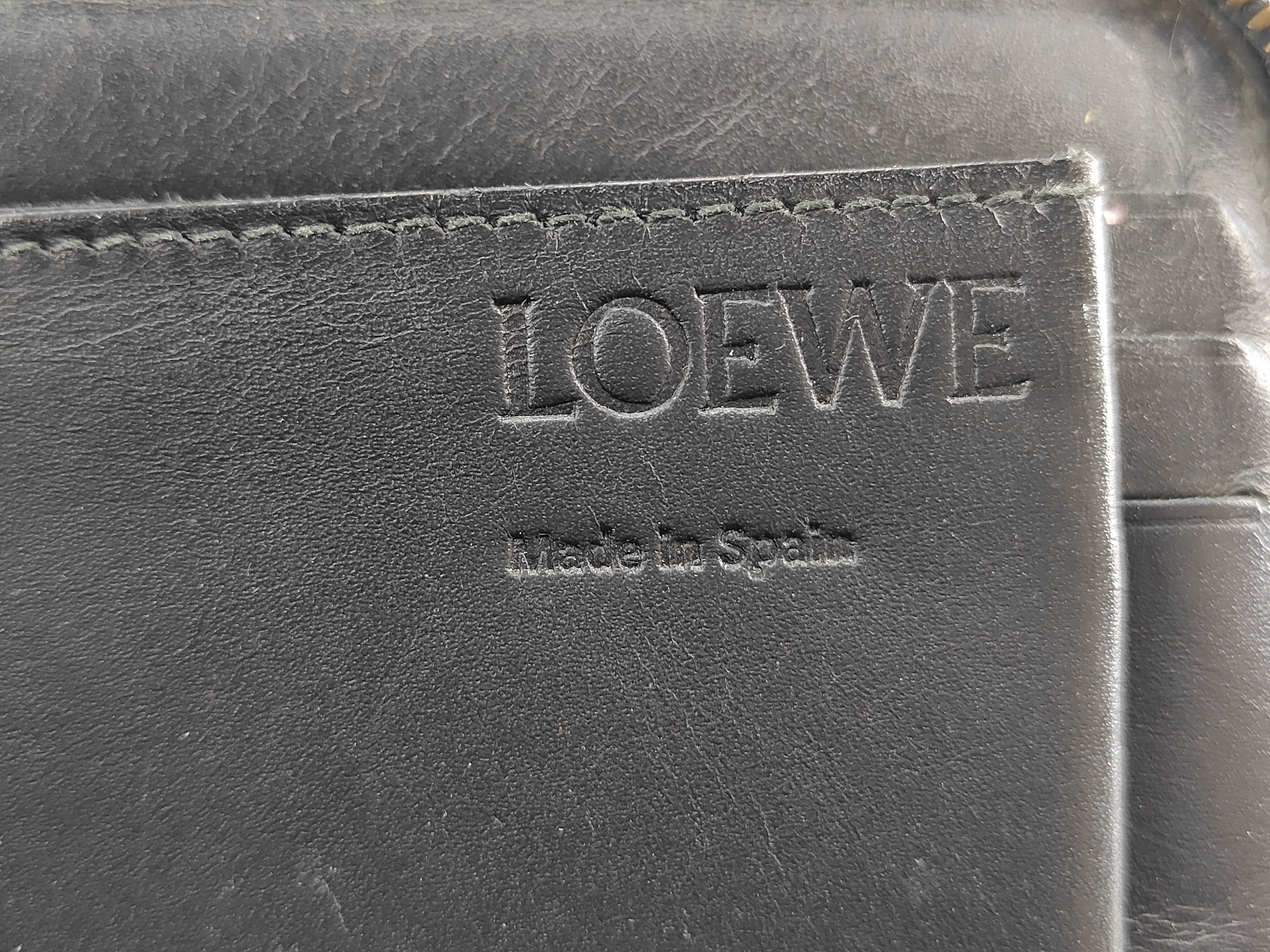 (Loewe) Long Wallet, Leather, Anagram Design, Billfold — view 9