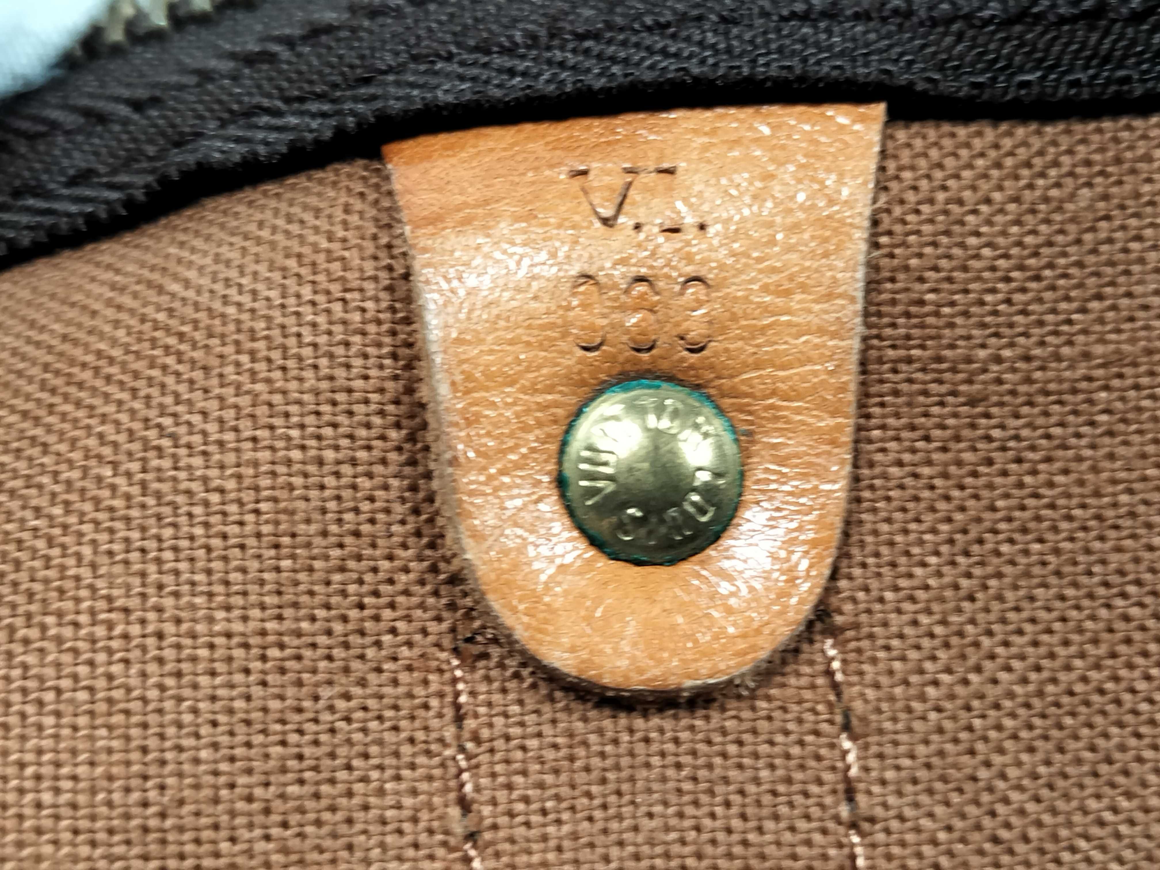 Monogram LOUIS_VUITTON M41418 Keepall 45 VI863 Name Tag, Handle Boston Bag — view 15