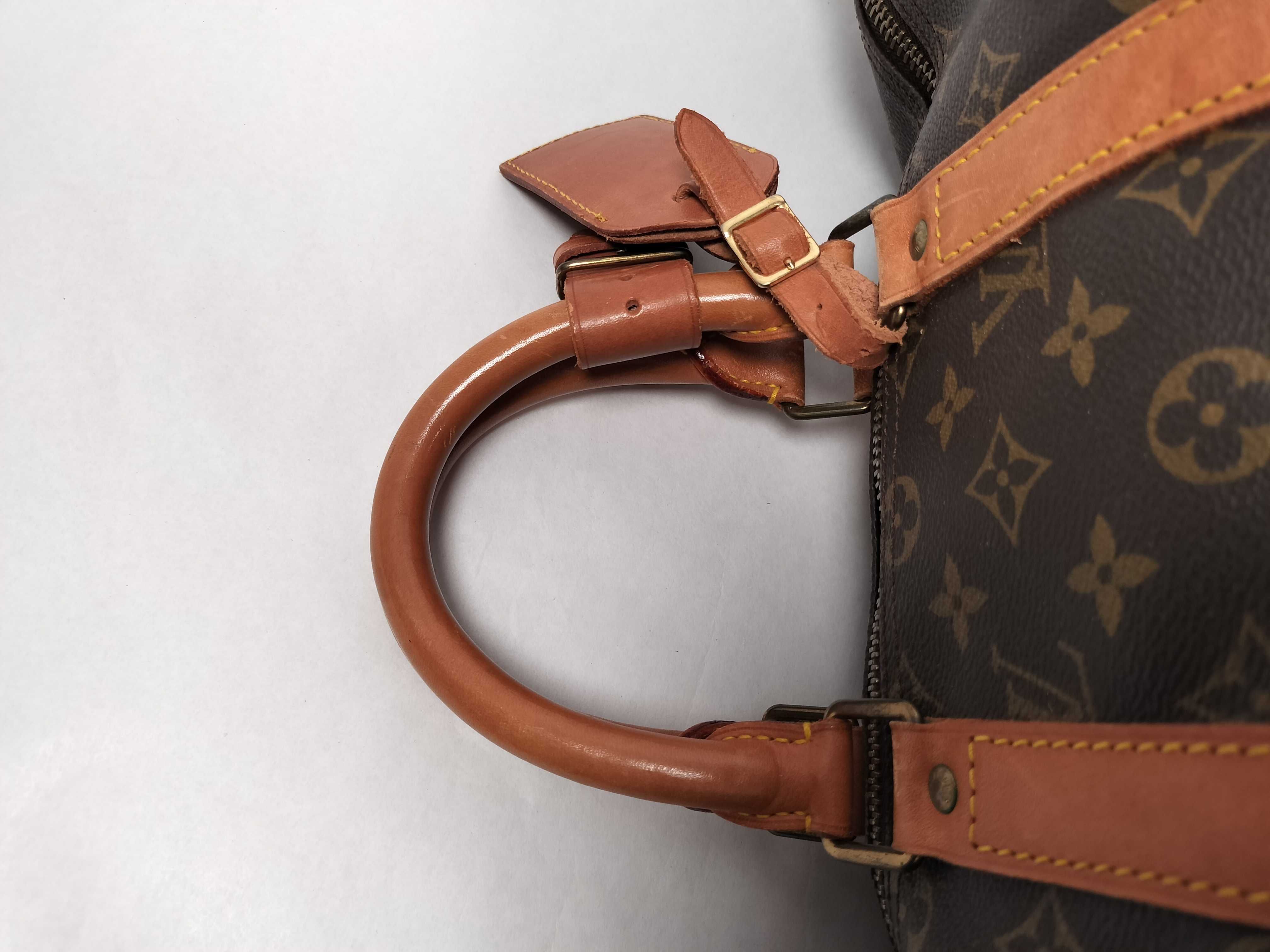 Monogram LOUIS_VUITTON M41418 Keepall 45 VI863 Name Tag, Handle Boston Bag — view 3