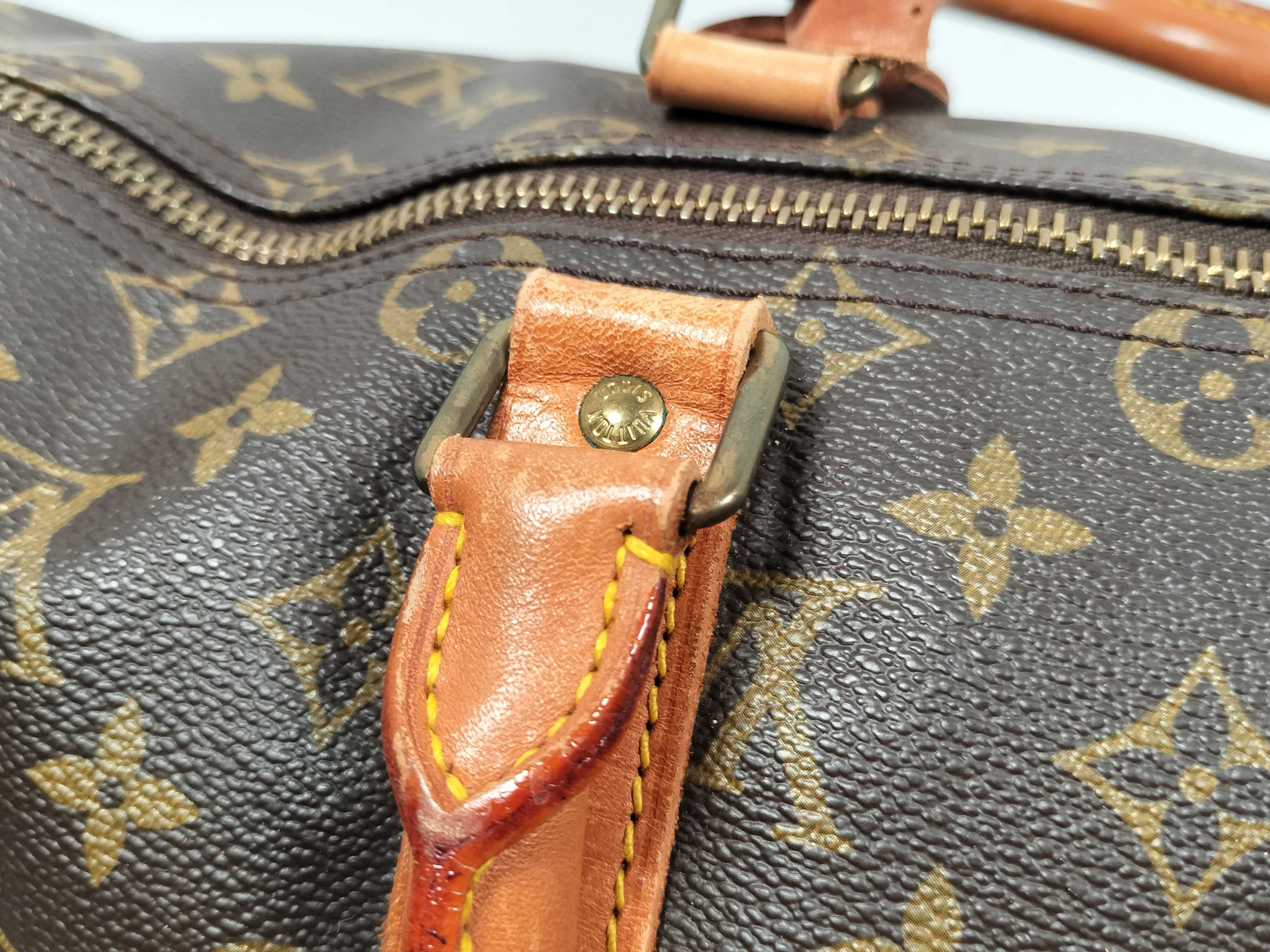Monogram LOUIS_VUITTON M41418 Keepall 45 VI863 Name Tag, Handle Boston Bag — view 5