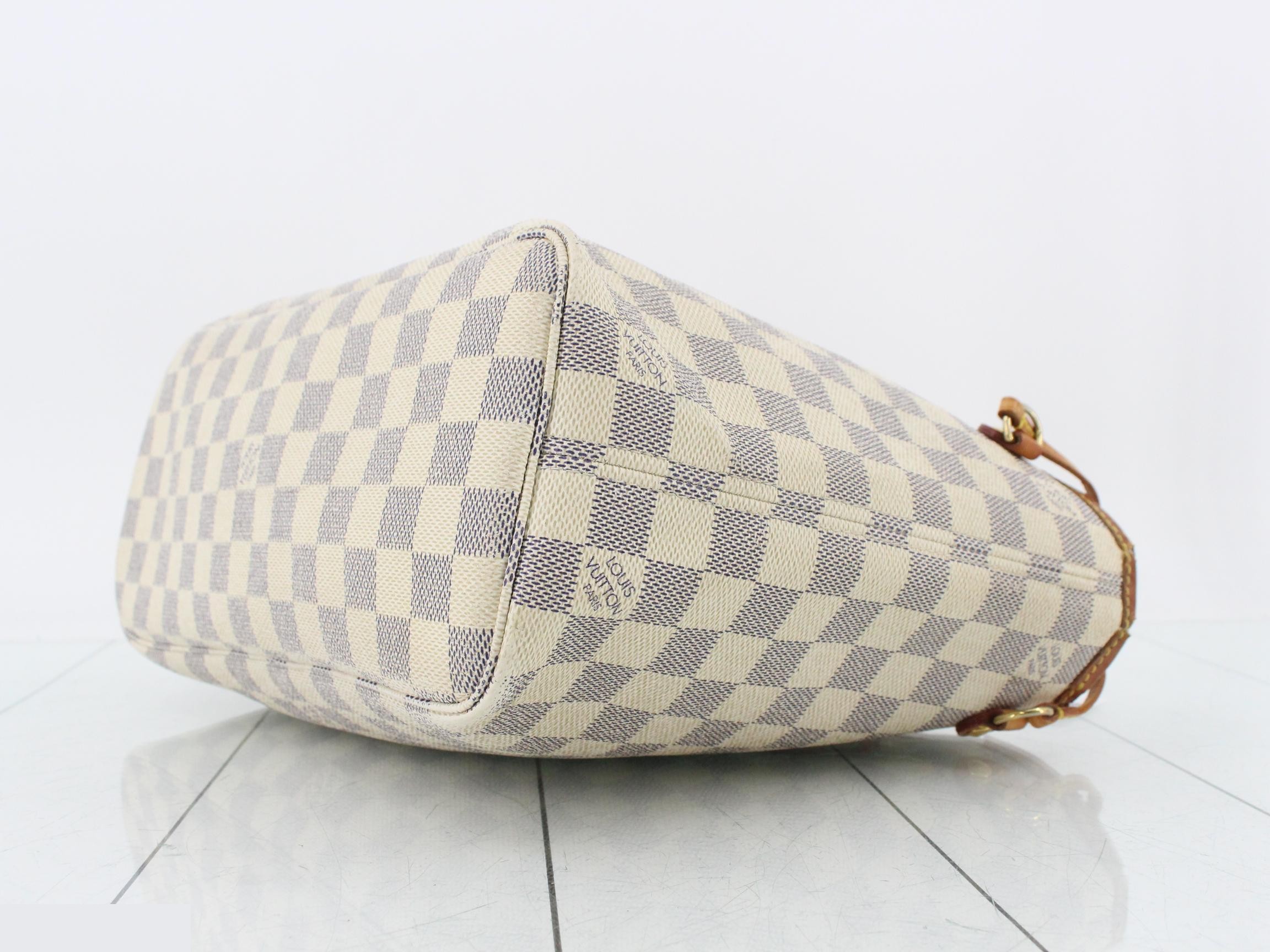 Damier Azur Neverfull PM Tote Bag — view 6