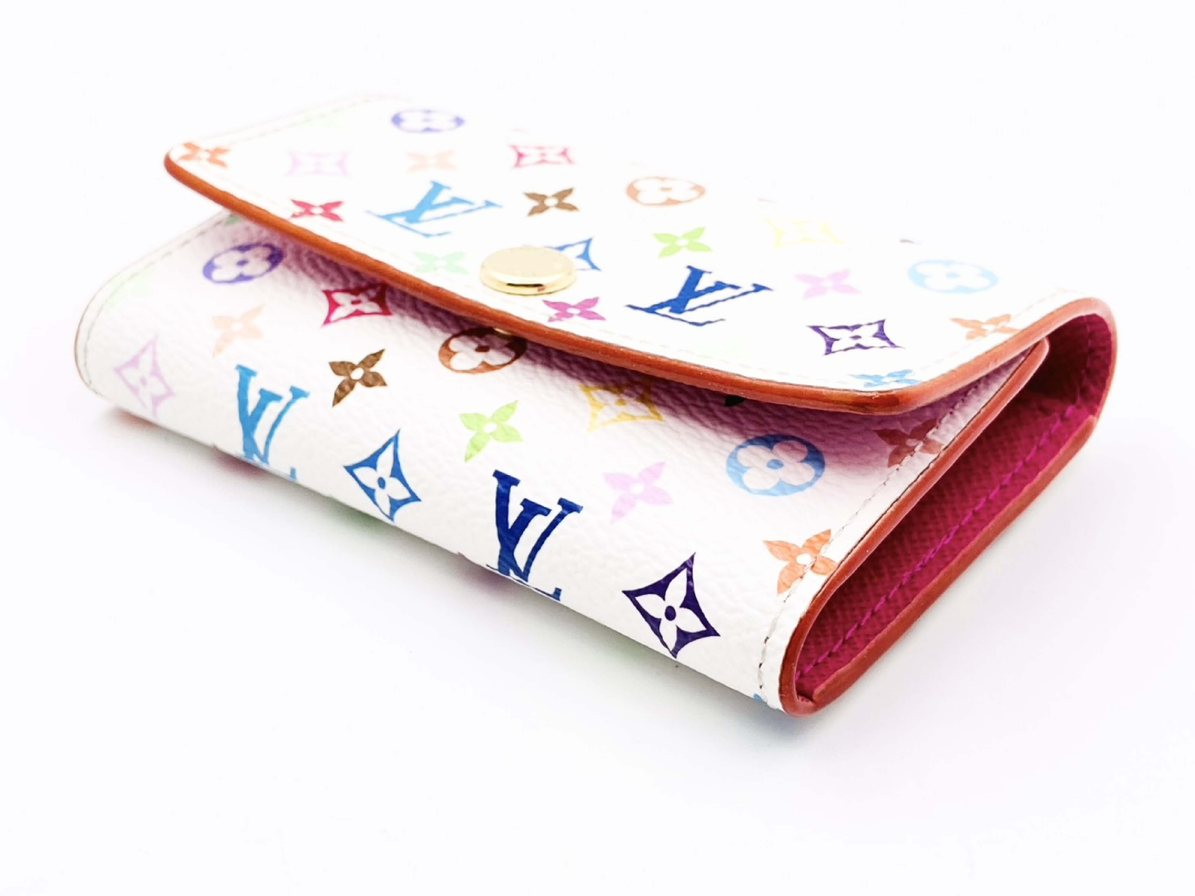 Takashi Murakami M14092 LV x TM Multicolor Multicles 6 M14092 RFID Activated Key Case — view 3