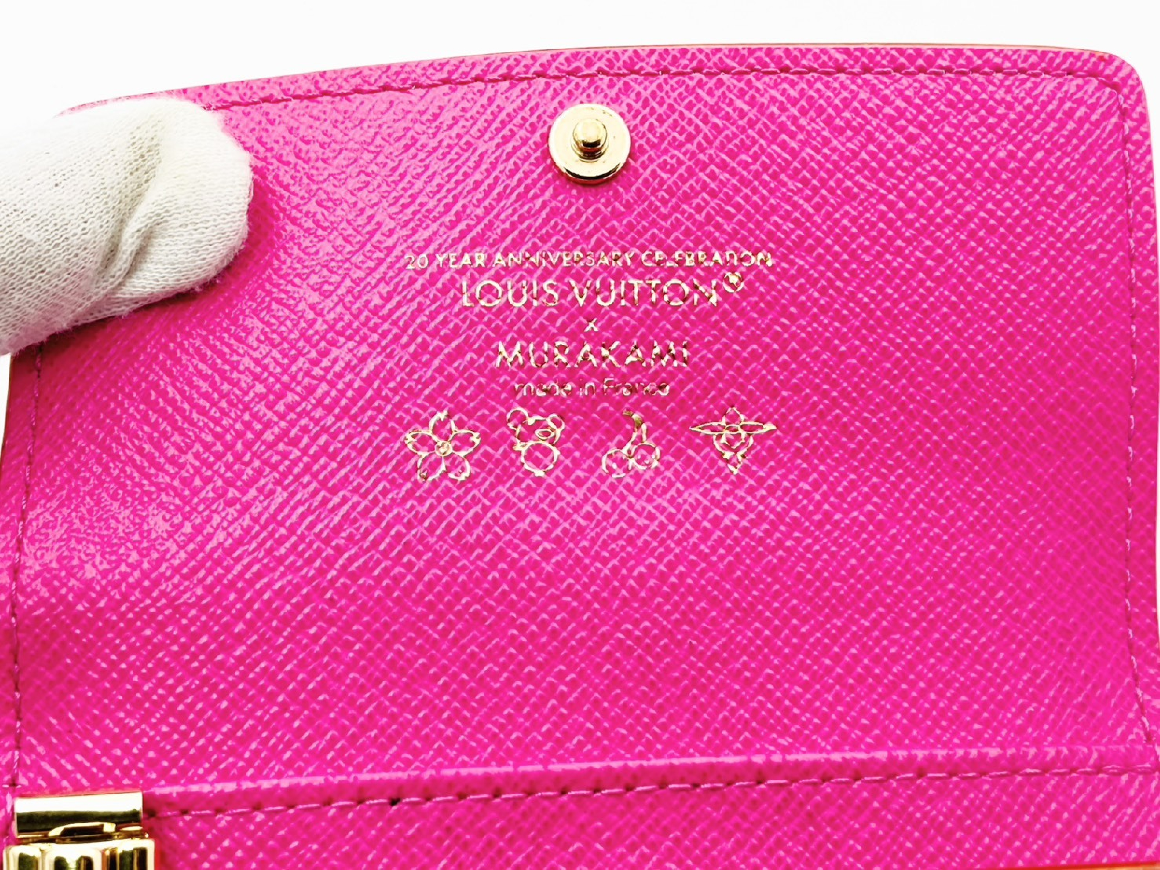Takashi Murakami M14092 LV x TM Multicolor Multicles 6 M14092 RFID Activated Key Case — view 5