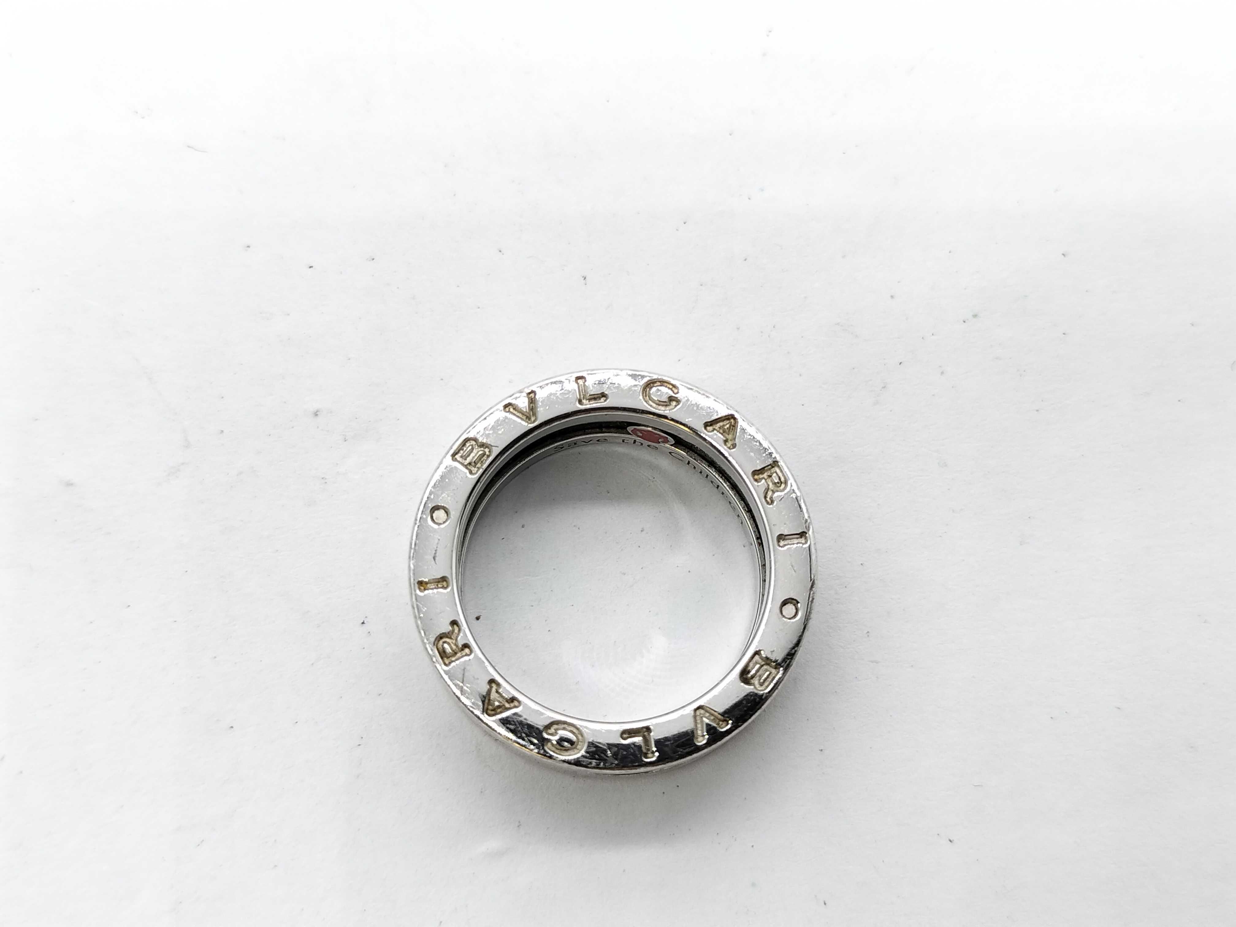 B.zero1 Ceramic 925 Ring — view 3