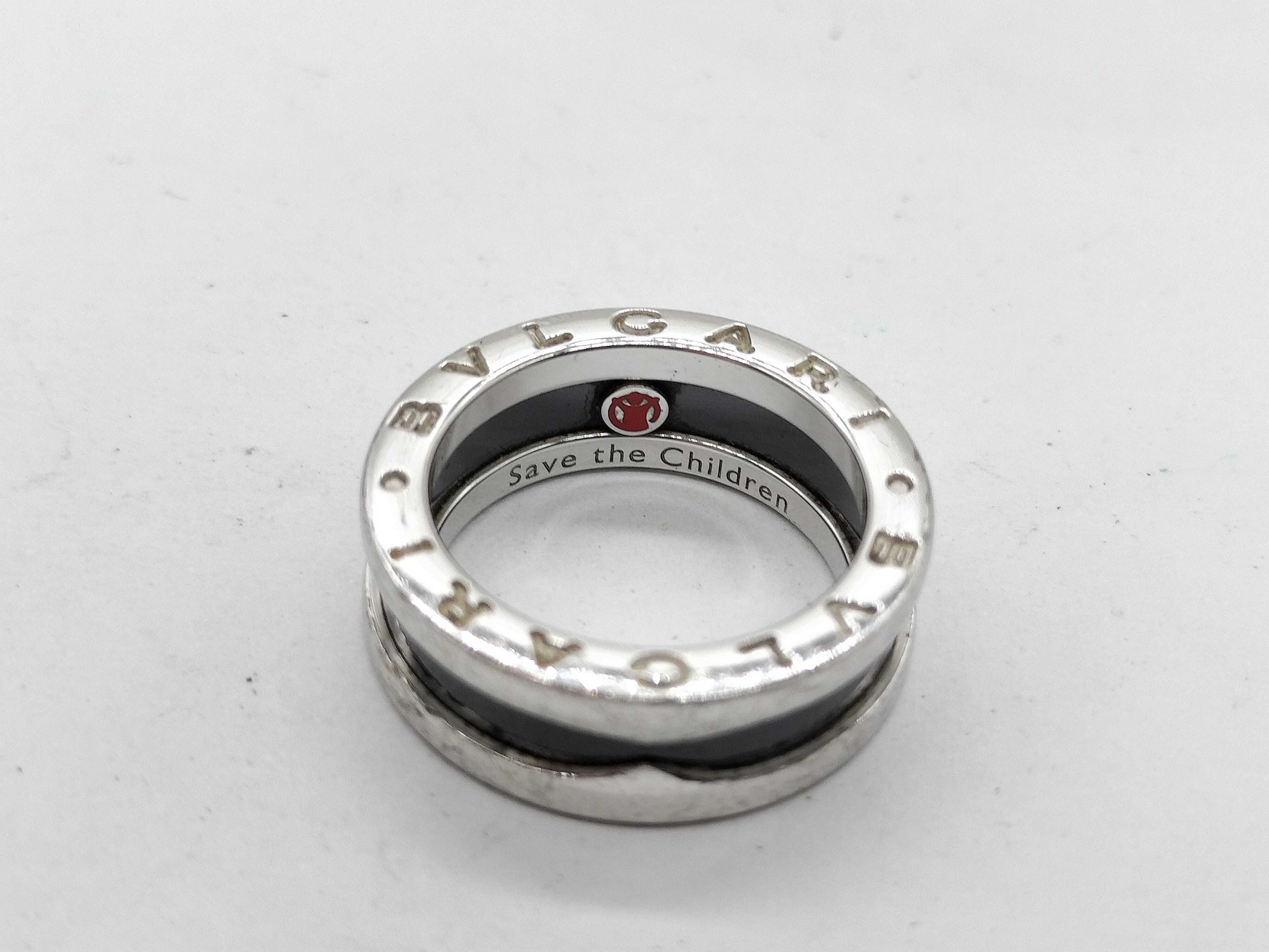 B.zero1 Ceramic 925 Ring — view 4