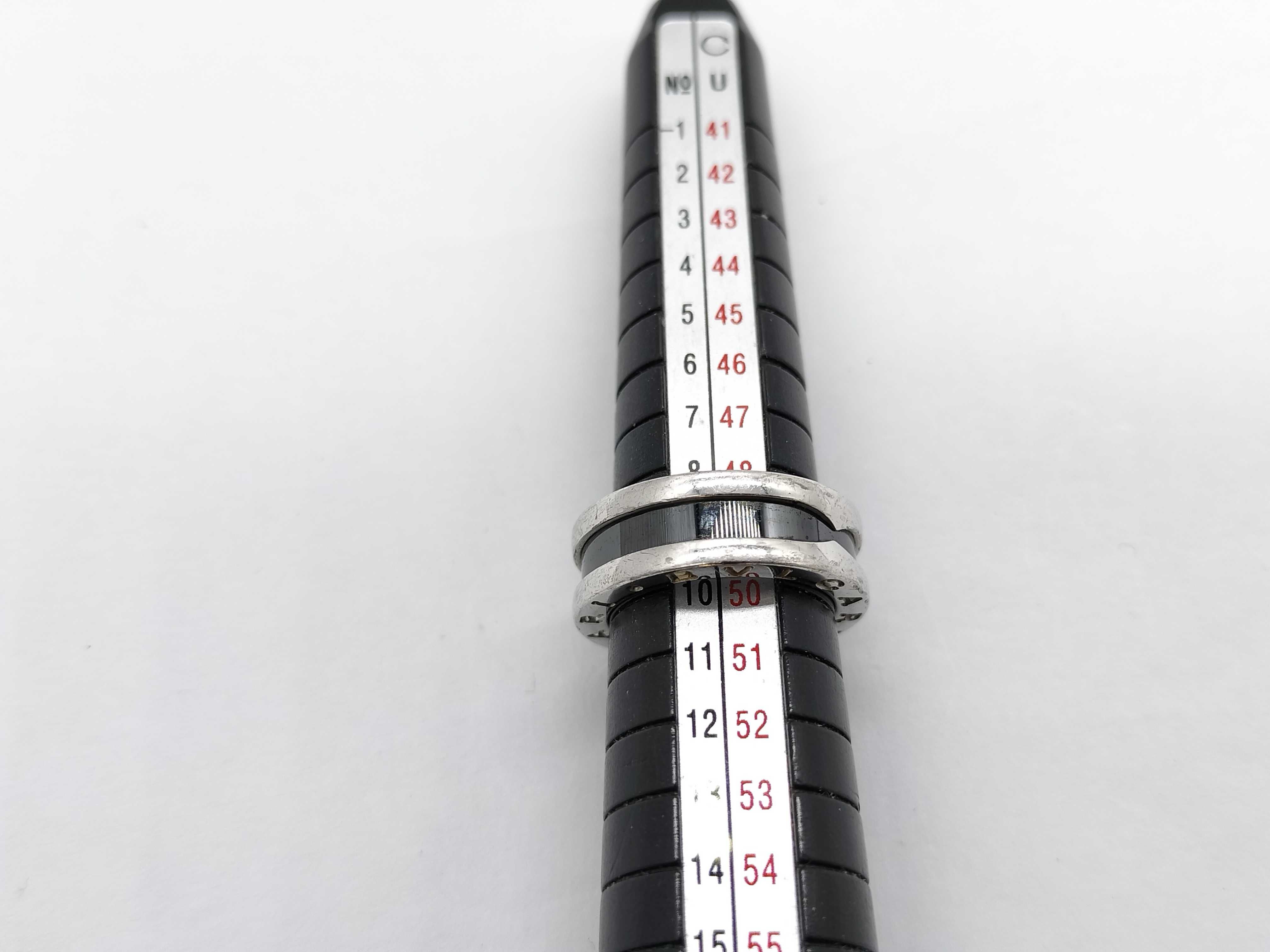 B.zero1 Ceramic 925 Ring — view 7
