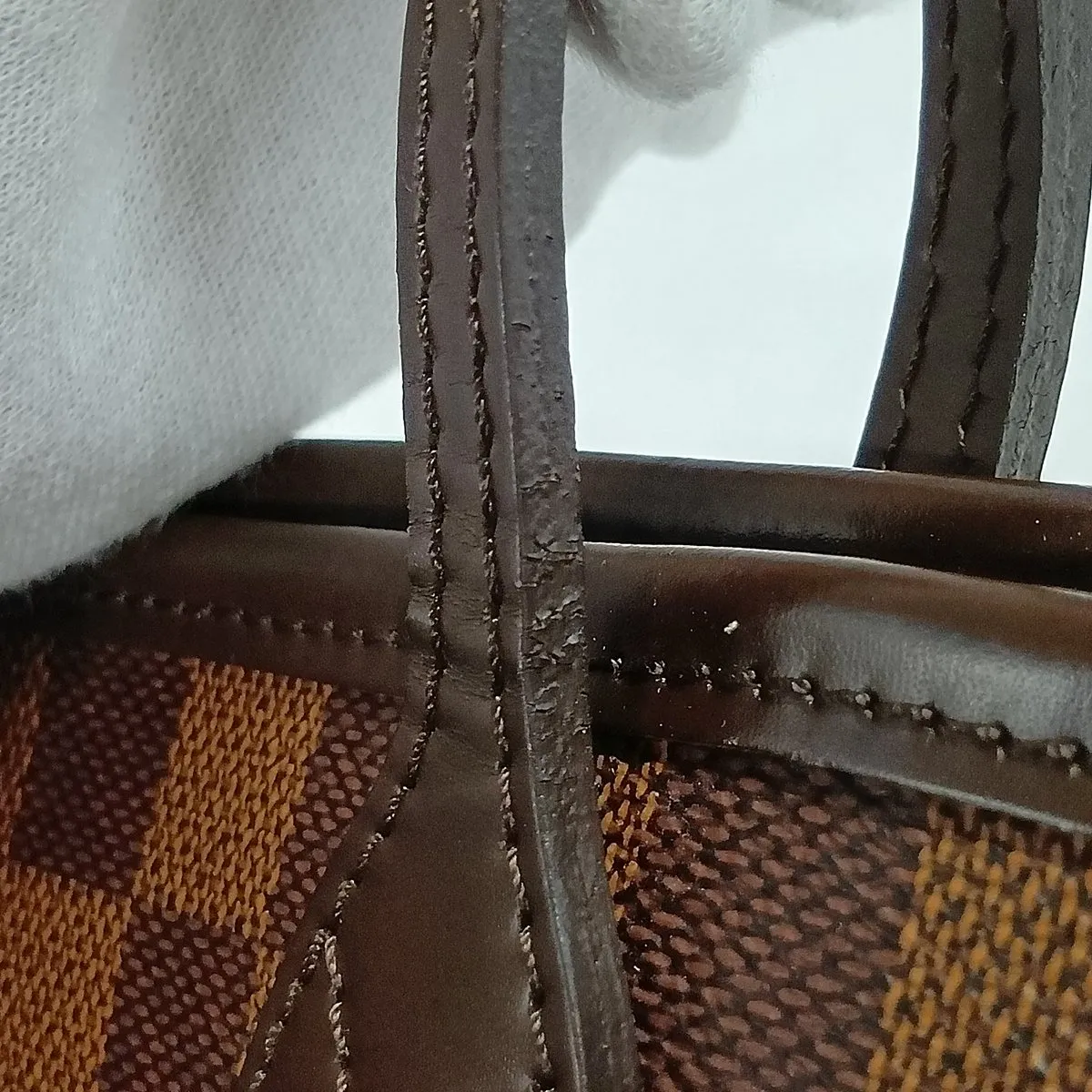 Damier Neverfull MM N51105 CA4172 Brown — view 11